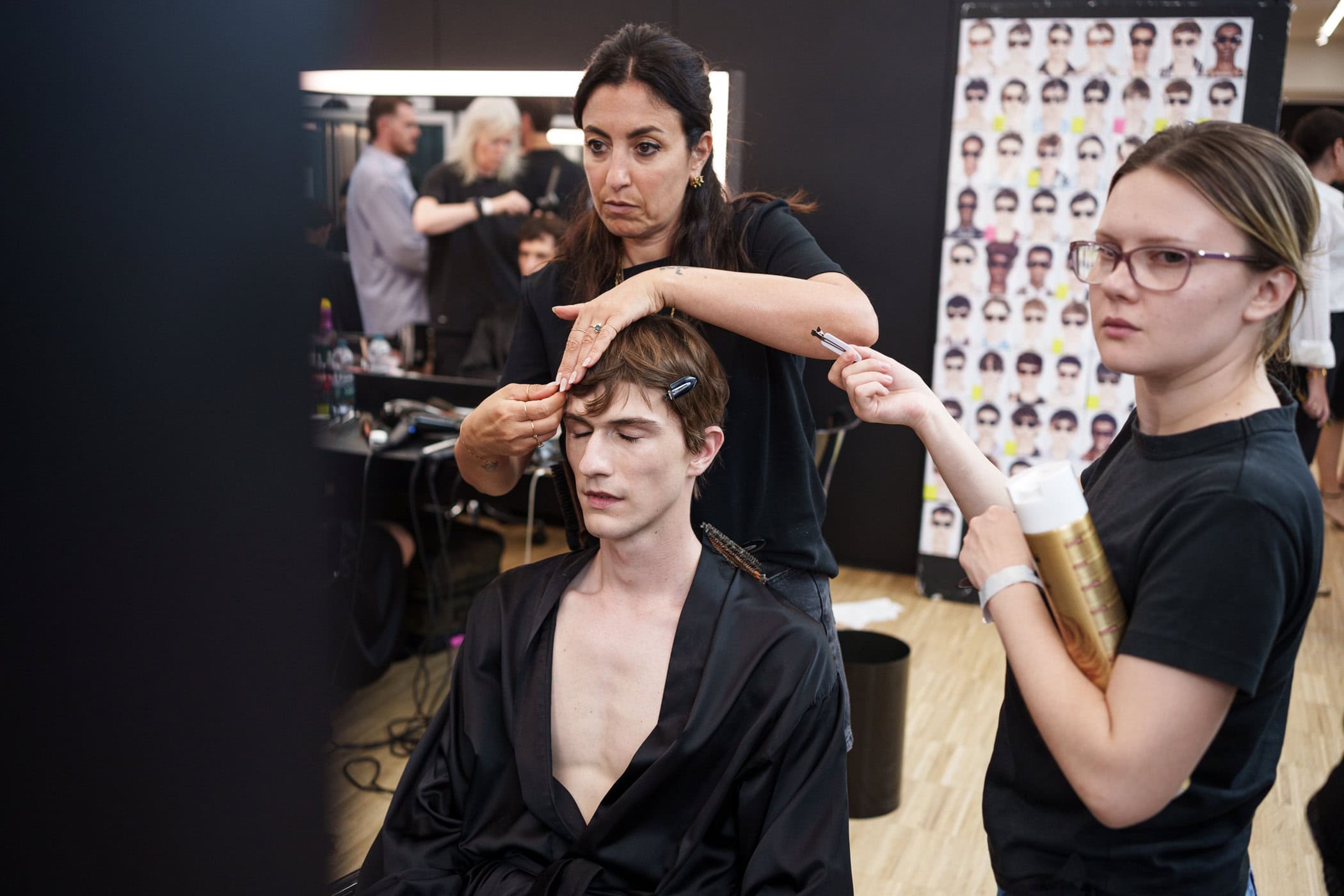 Dolce & Gabbana Spring 2026 Men's Fashion Show Backstage