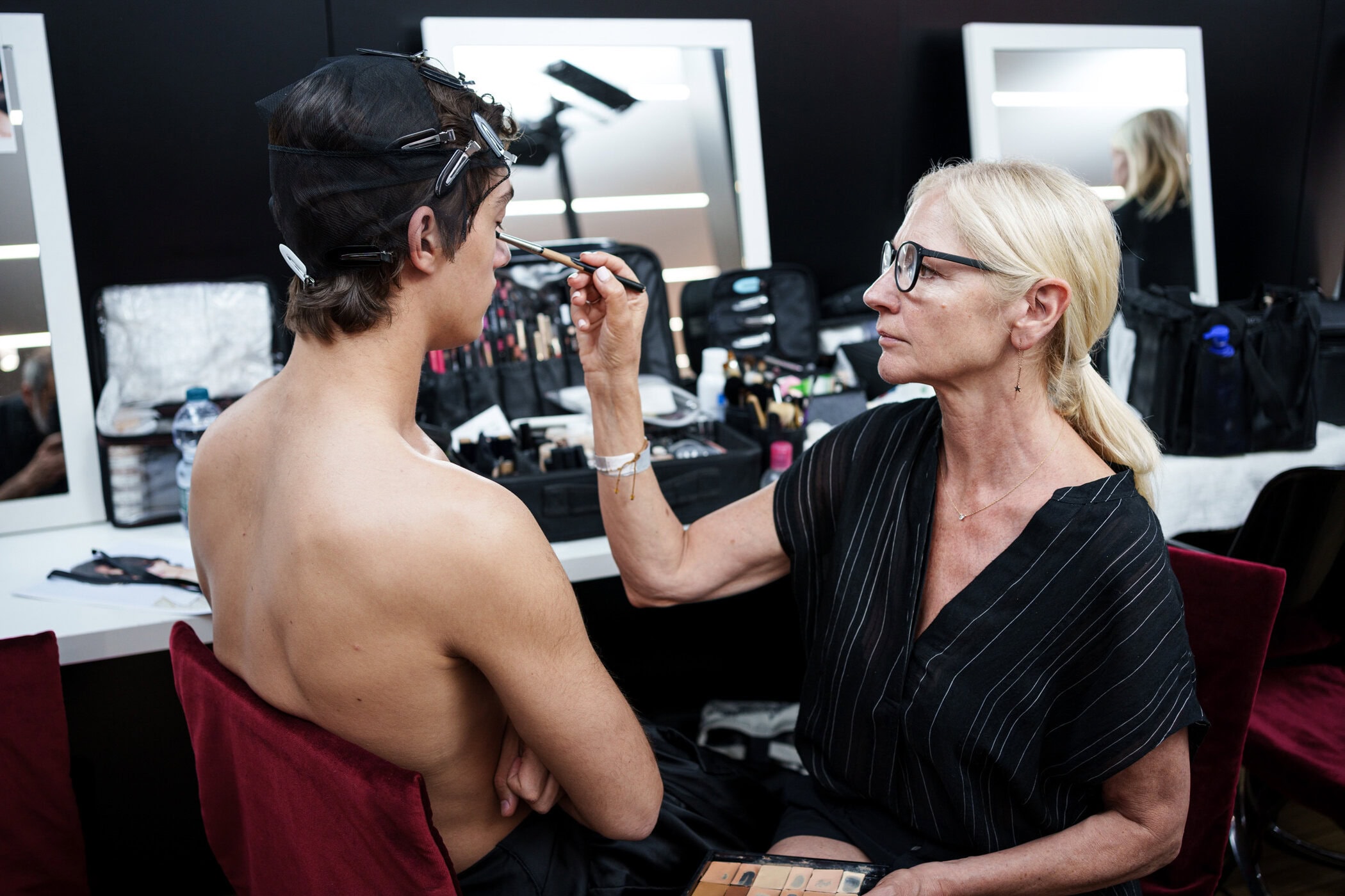 Dolce & Gabbana Spring 2026 Men's Fashion Show Backstage