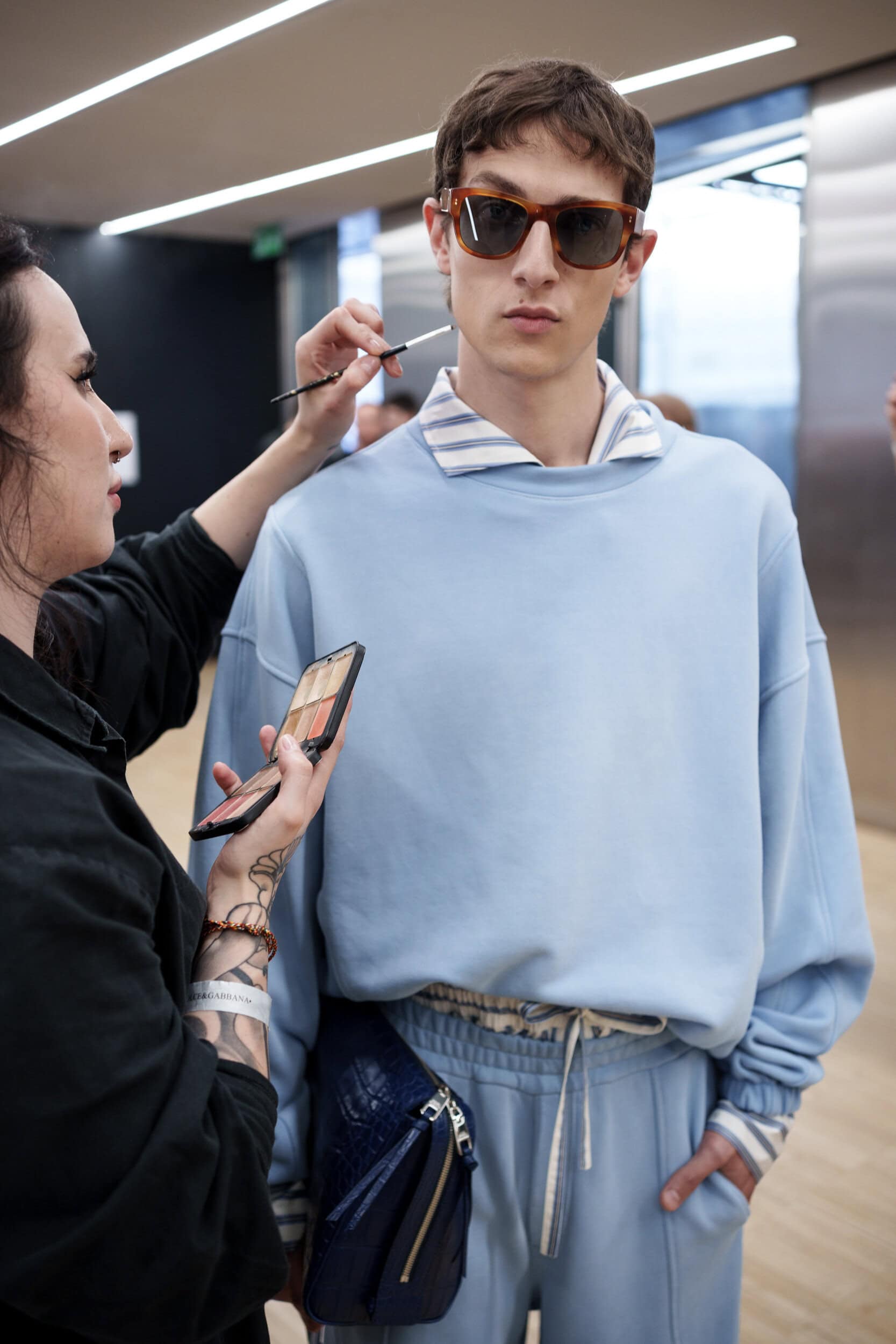 Dolce & Gabbana Spring 2026 Men's Fashion Show Backstage