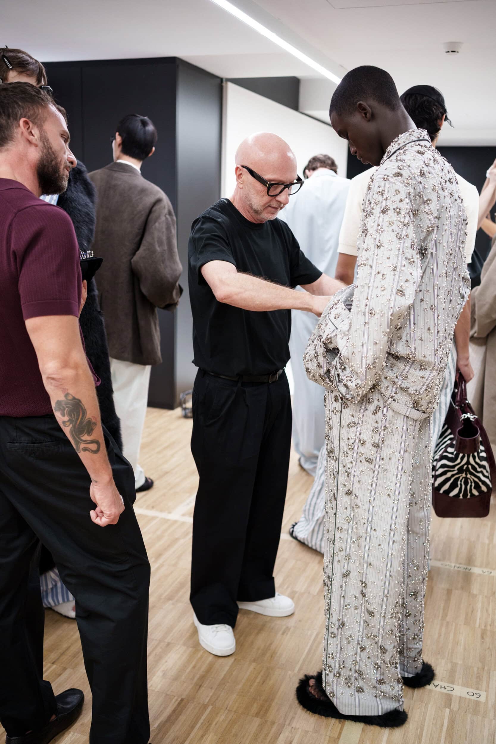 Dolce & Gabbana Spring 2026 Men's Fashion Show Backstage
