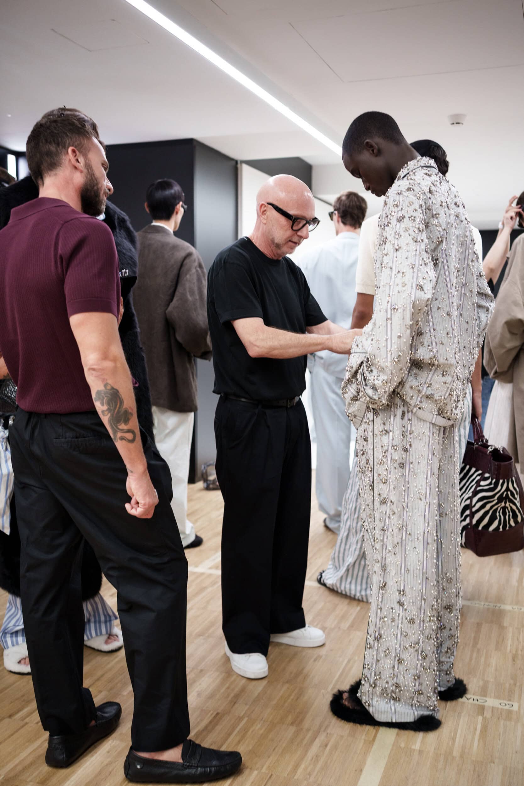 Dolce & Gabbana Spring 2026 Men's Fashion Show Backstage