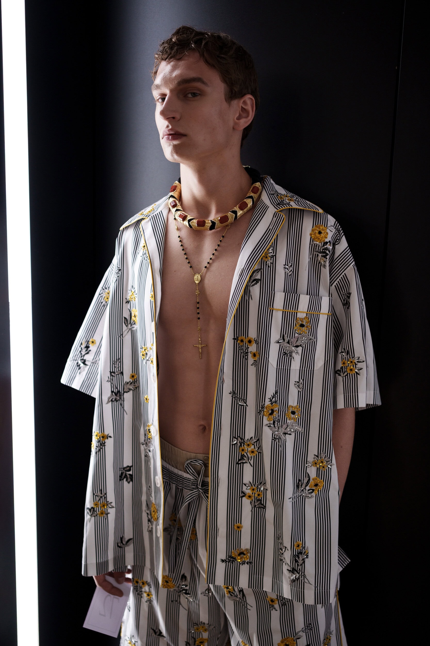 Dolce & Gabbana Spring 2026 Men's Fashion Show Backstage