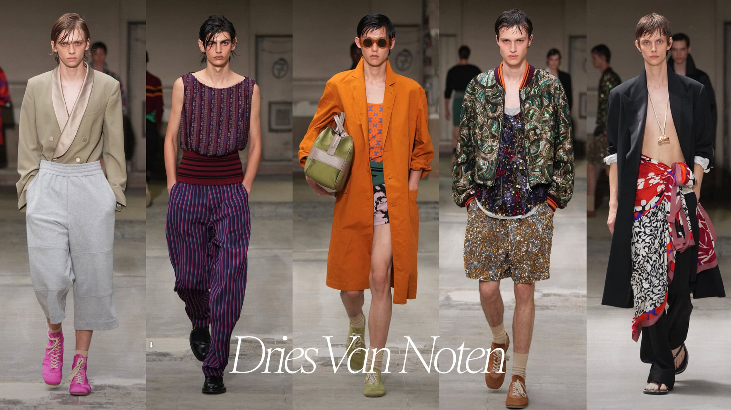 Dries Van Noten Spring 2026 Men's Fashion Show