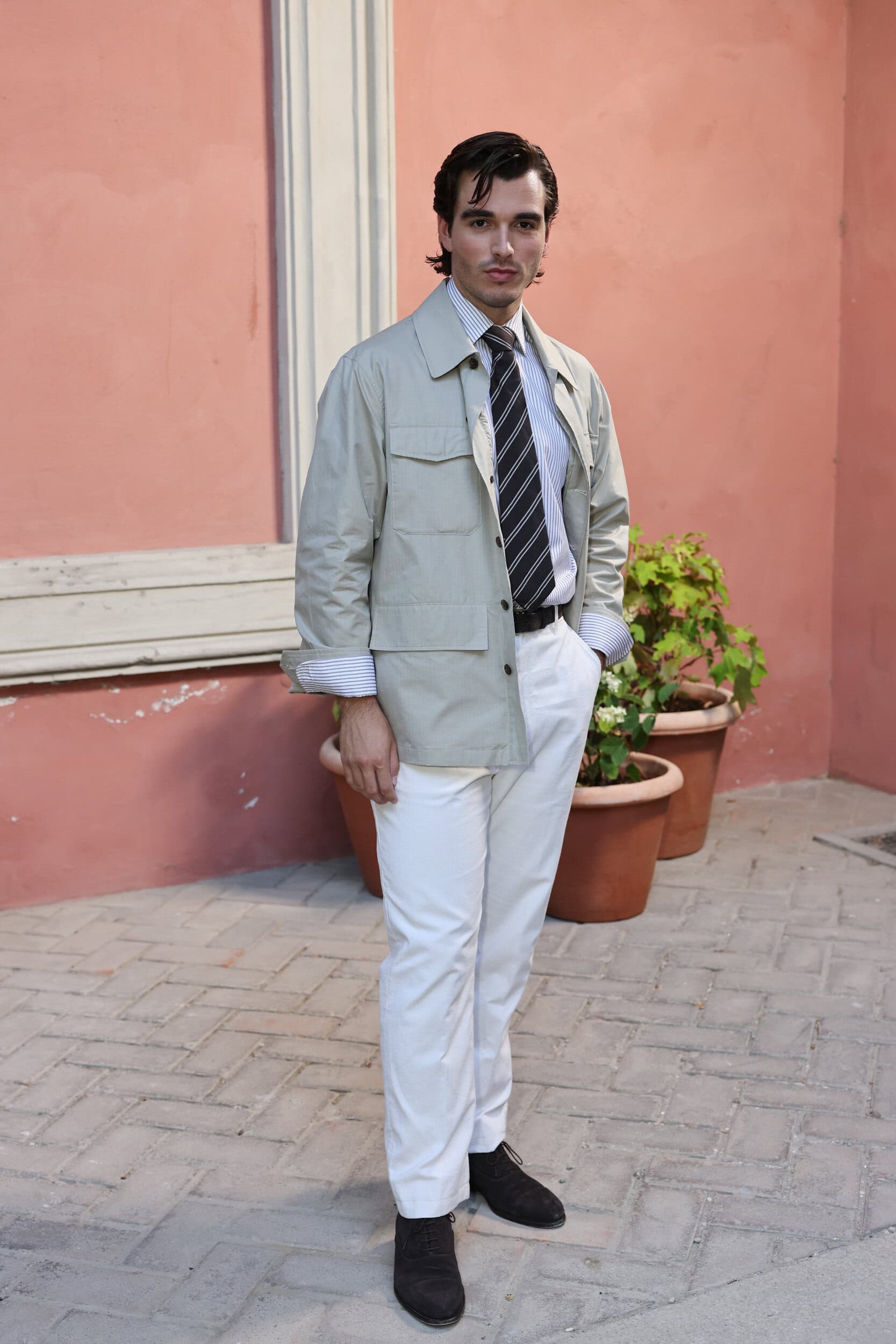 Dunhill Cel Spring 2026 Men's Fashion Show Front Row