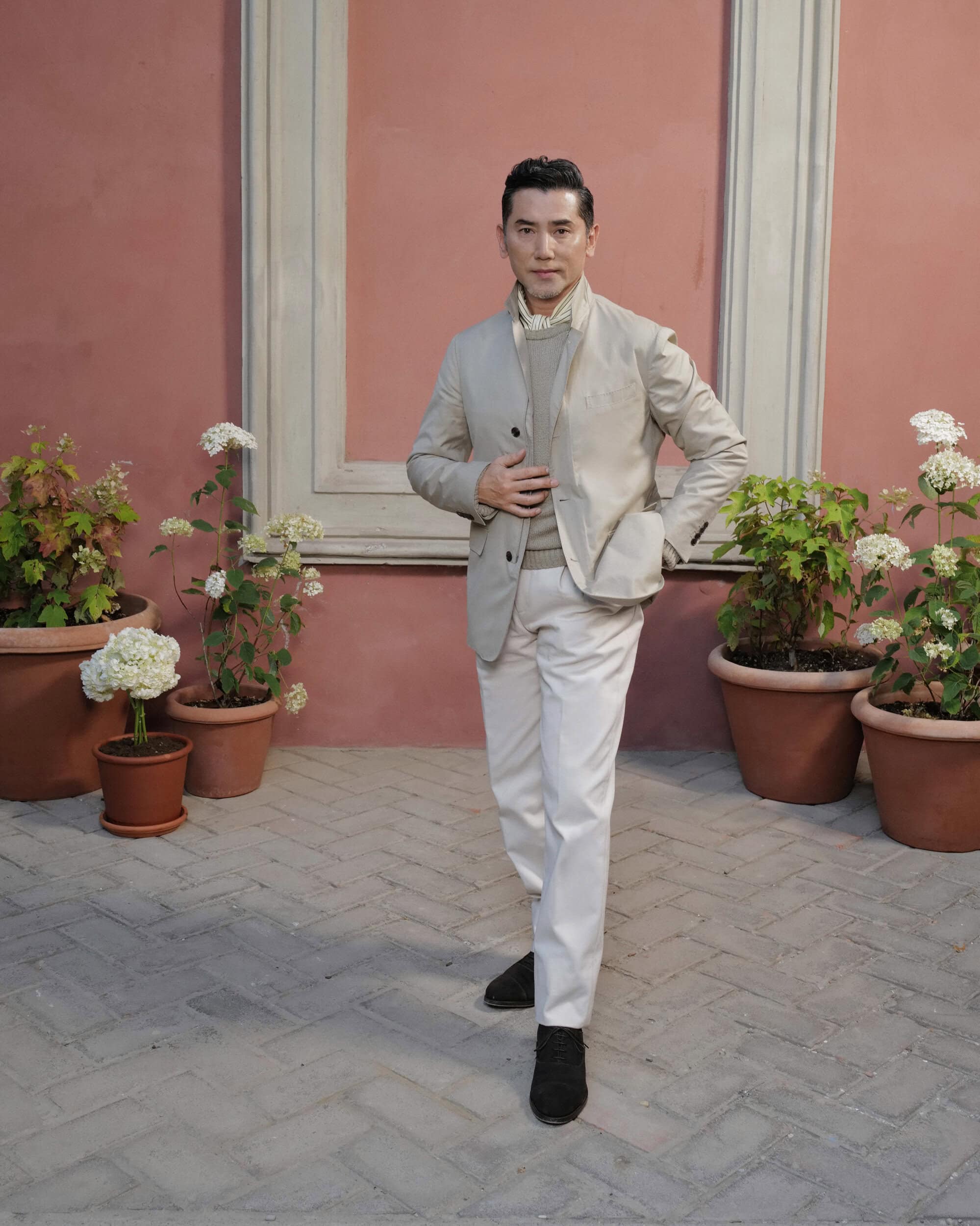 Dunhill Cel Spring 2026 Men's Fashion Show Front Row