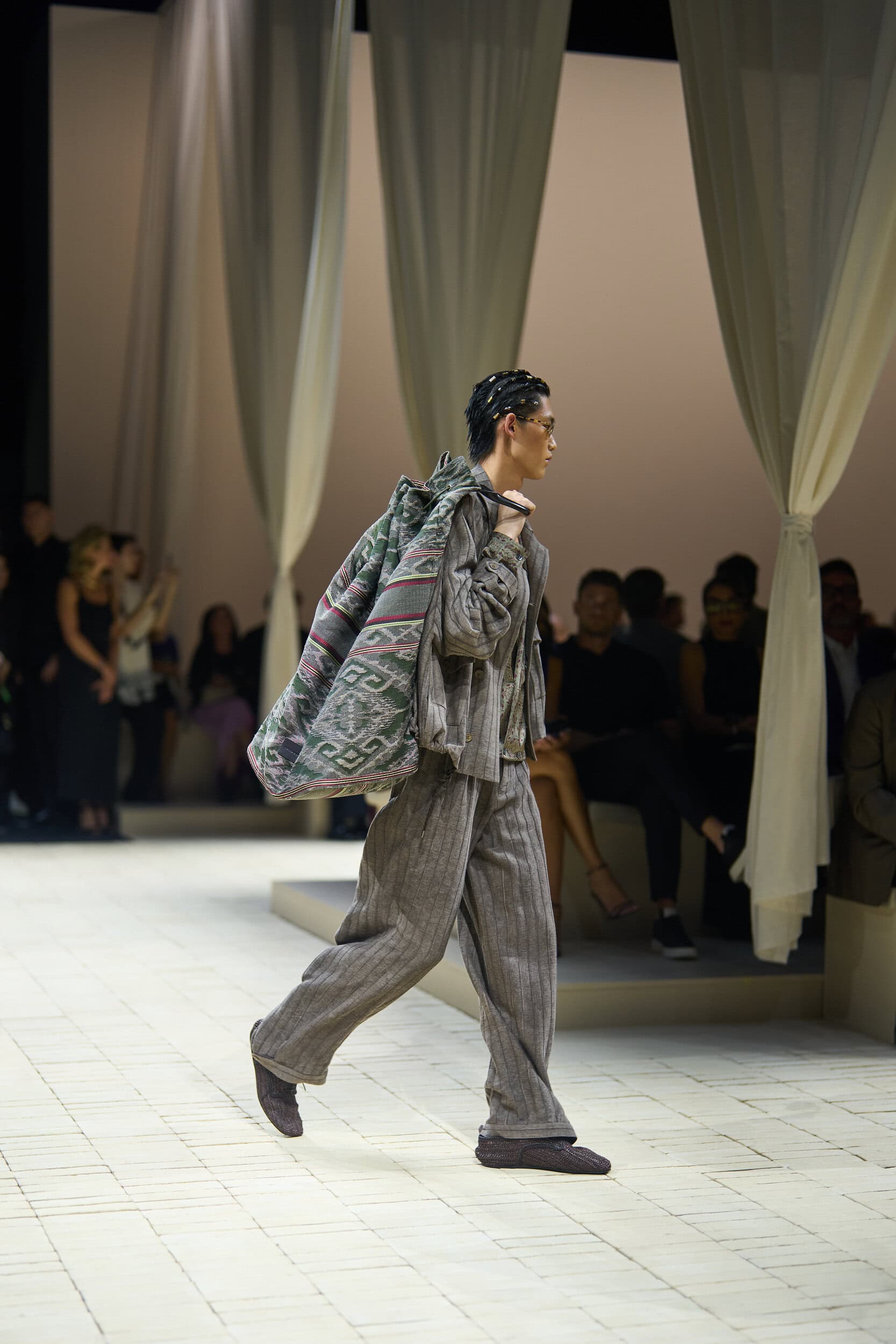 Emporio Armani Spring 2026 Men's Fashion Show Atmosphere