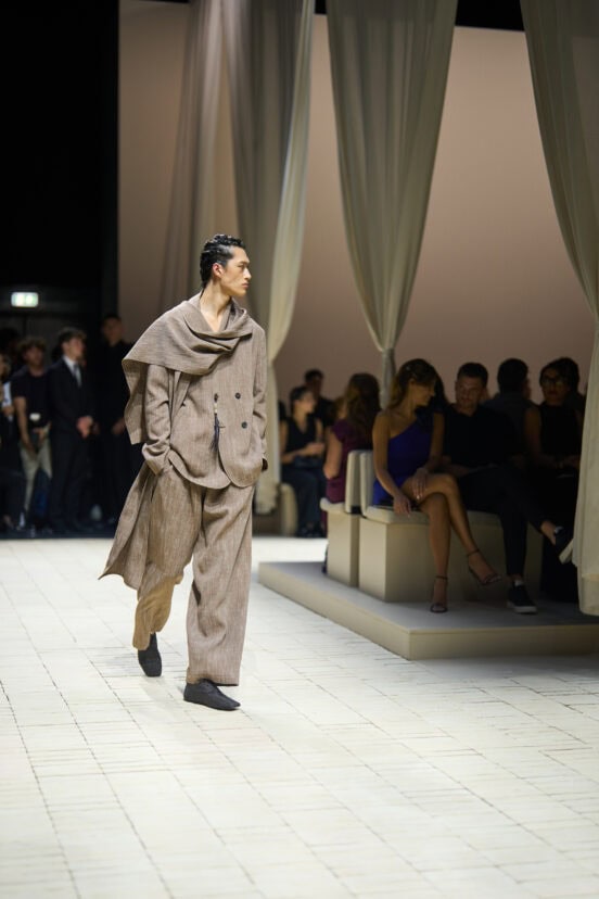 Emporio Armani Spring 2026 Men's Fashion Show Atmosphere