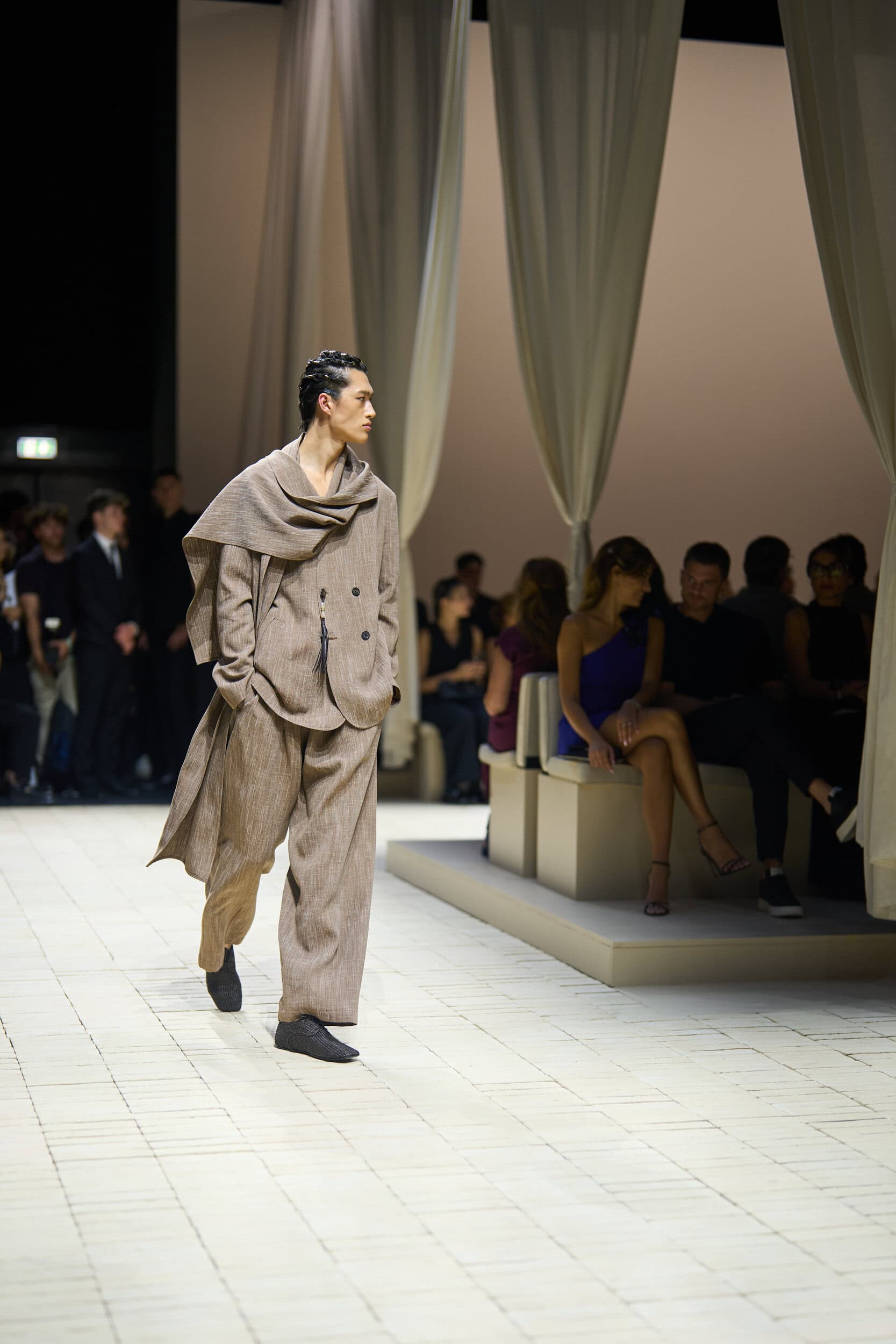 Emporio Armani Spring 2026 Men's Fashion Show Atmosphere