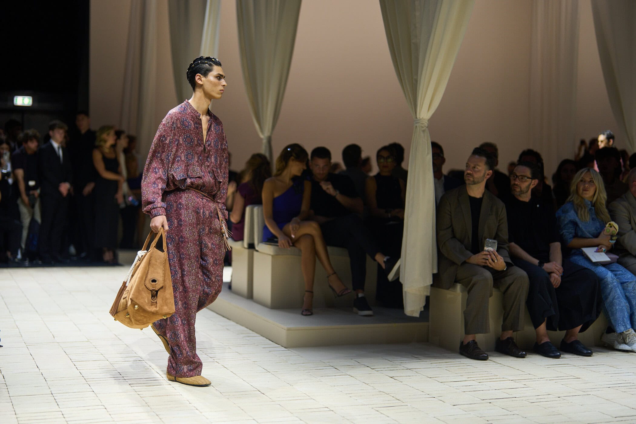Emporio Armani Spring 2026 Men's Fashion Show Atmosphere
