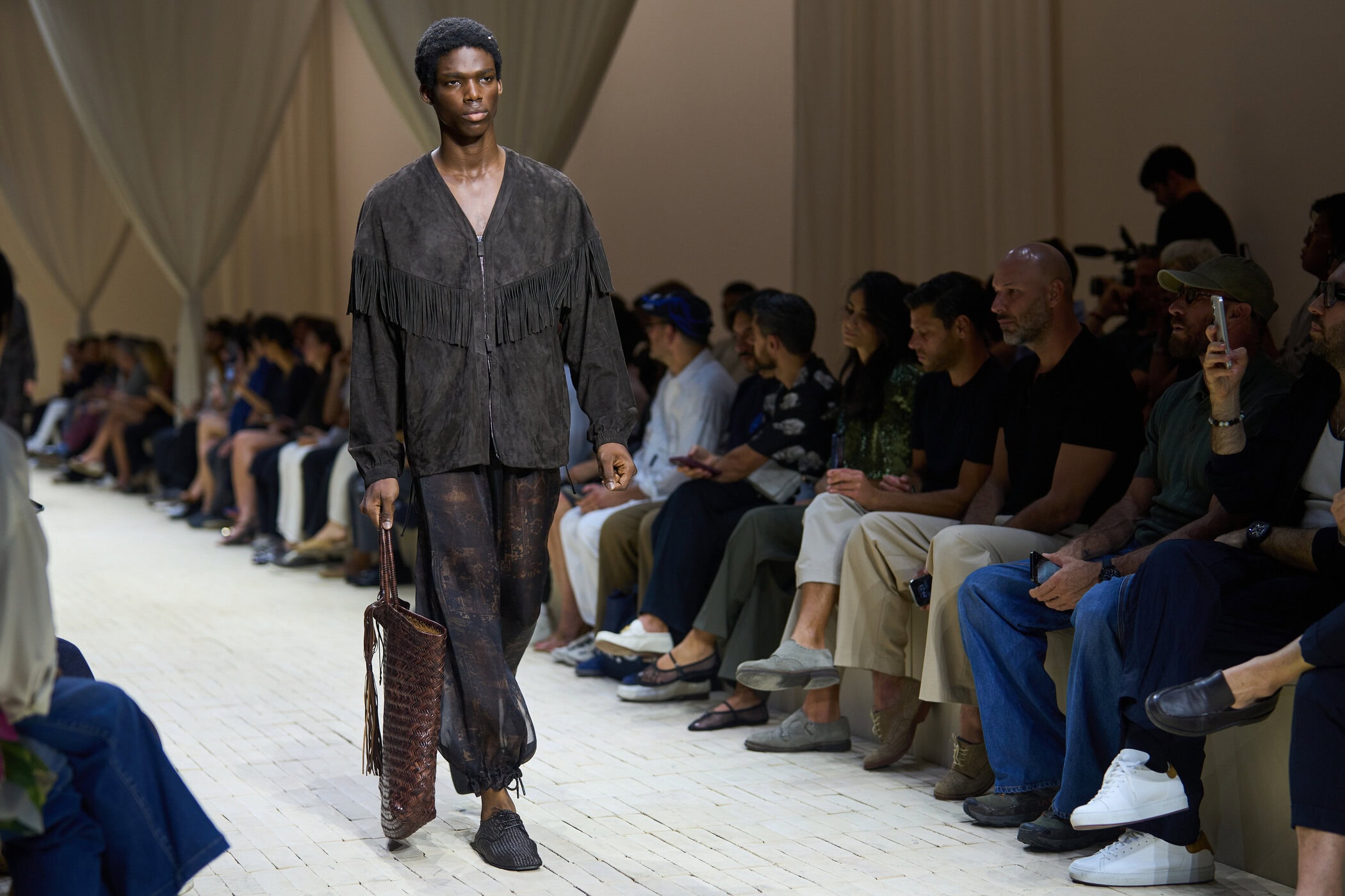 Emporio Armani Spring 2026 Men's Fashion Show Atmosphere