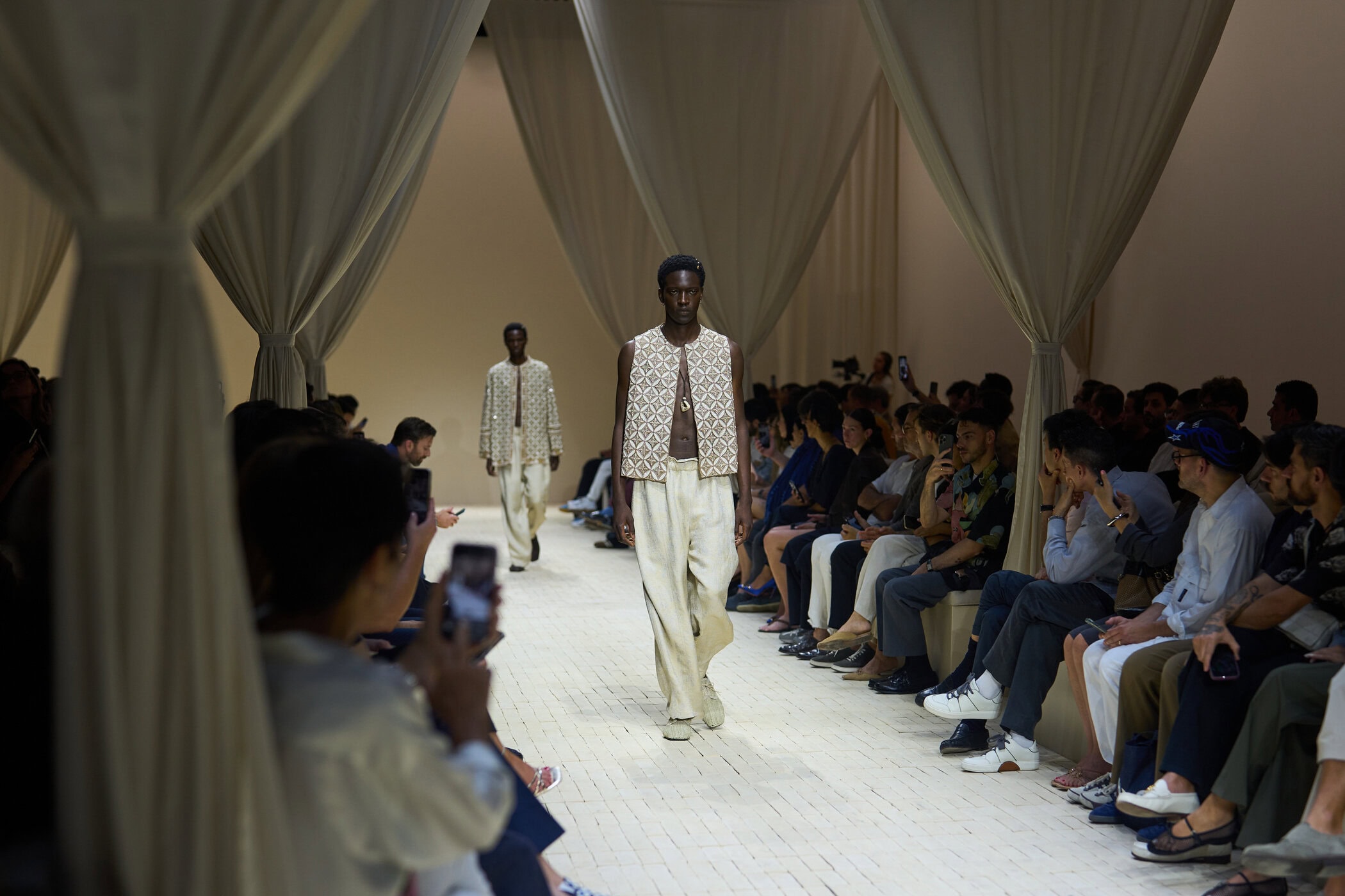 Emporio Armani Spring 2026 Men's Fashion Show Atmosphere
