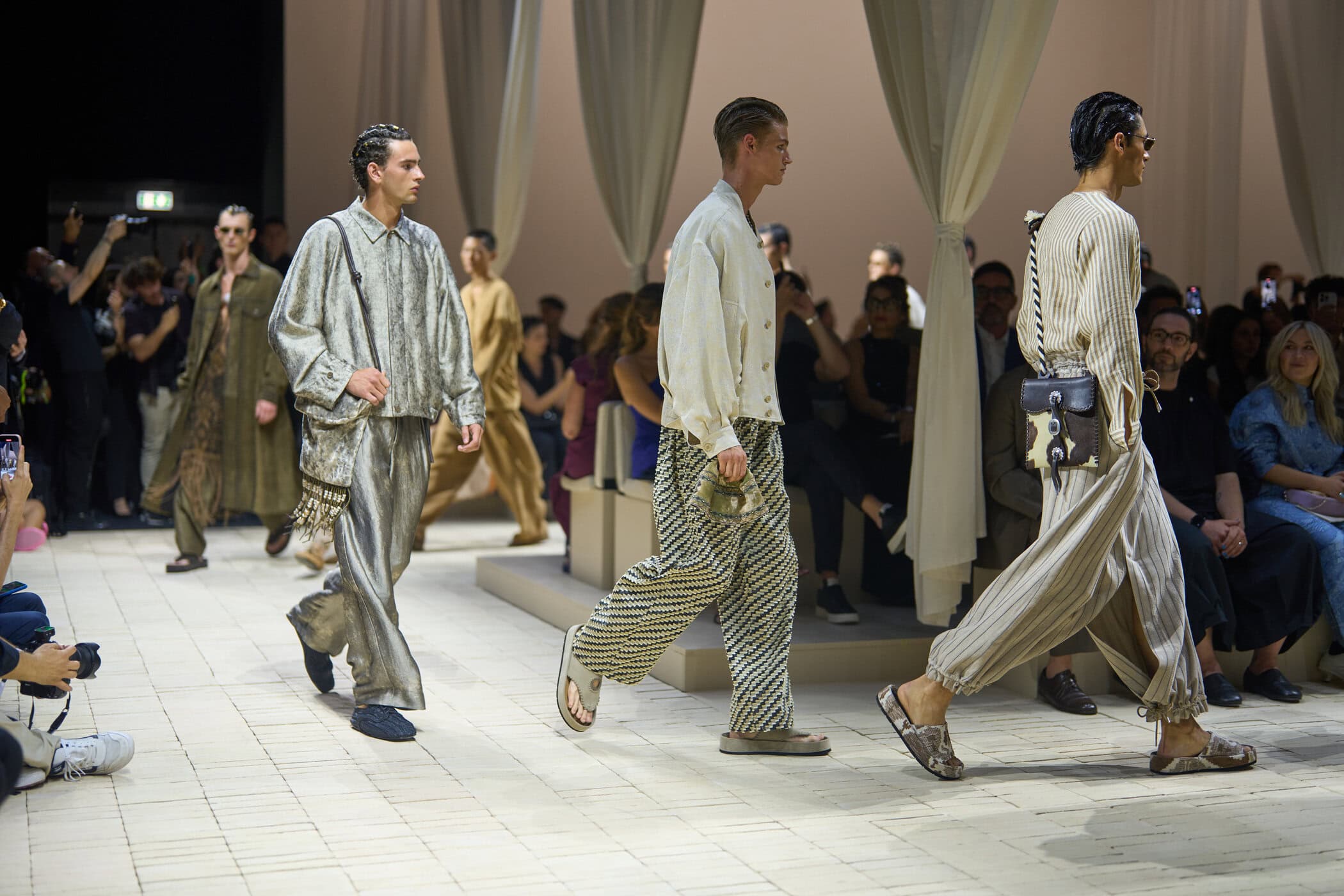Emporio Armani Spring 2026 Men's Fashion Show Atmosphere