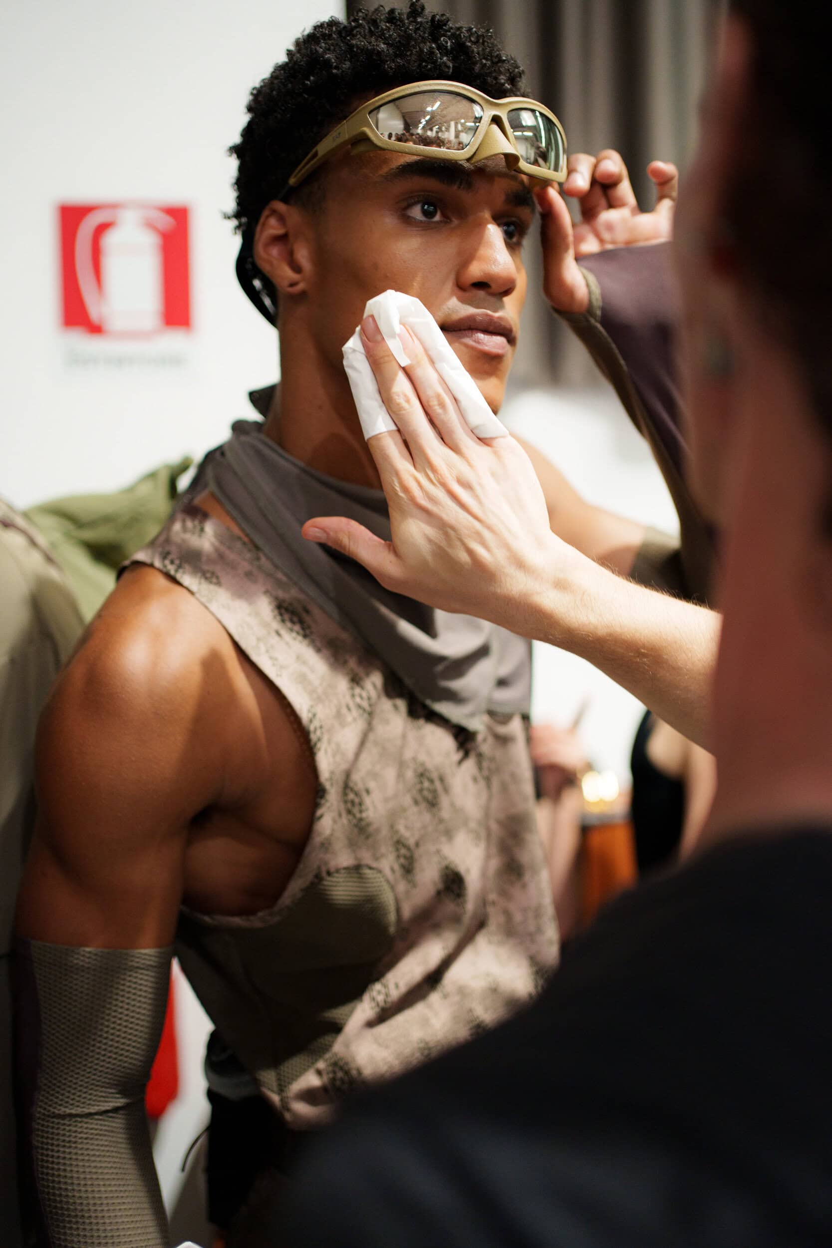 Emporio Armani Spring 2026 Men's Fashion Show Backstage
