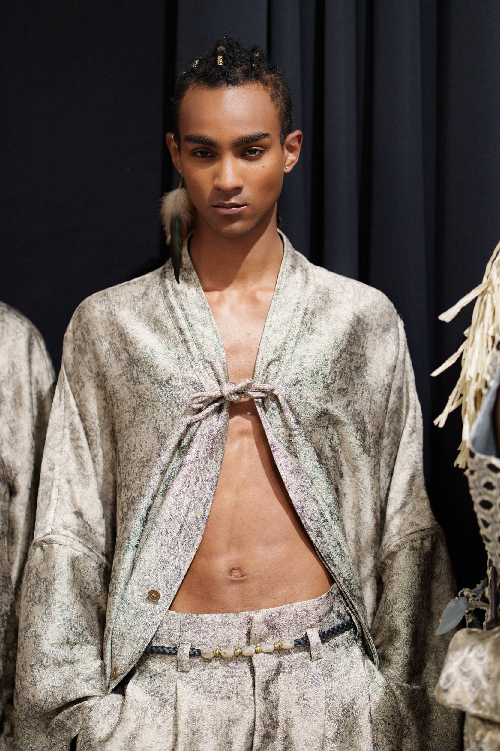 Emporio Armani Spring 2026 Men's Fashion Show Backstage