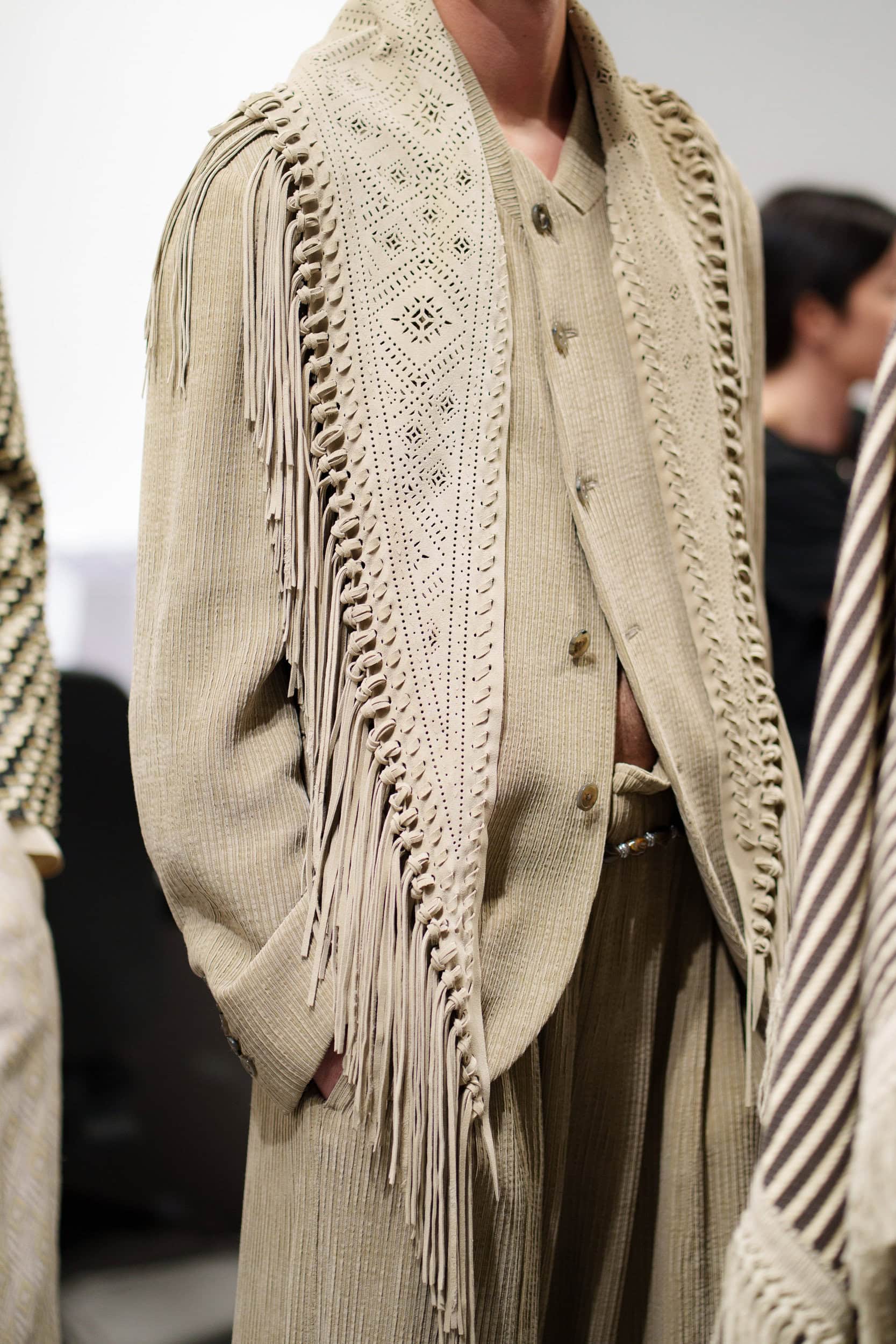 Emporio Armani Spring 2026 Men's Fashion Show Backstage