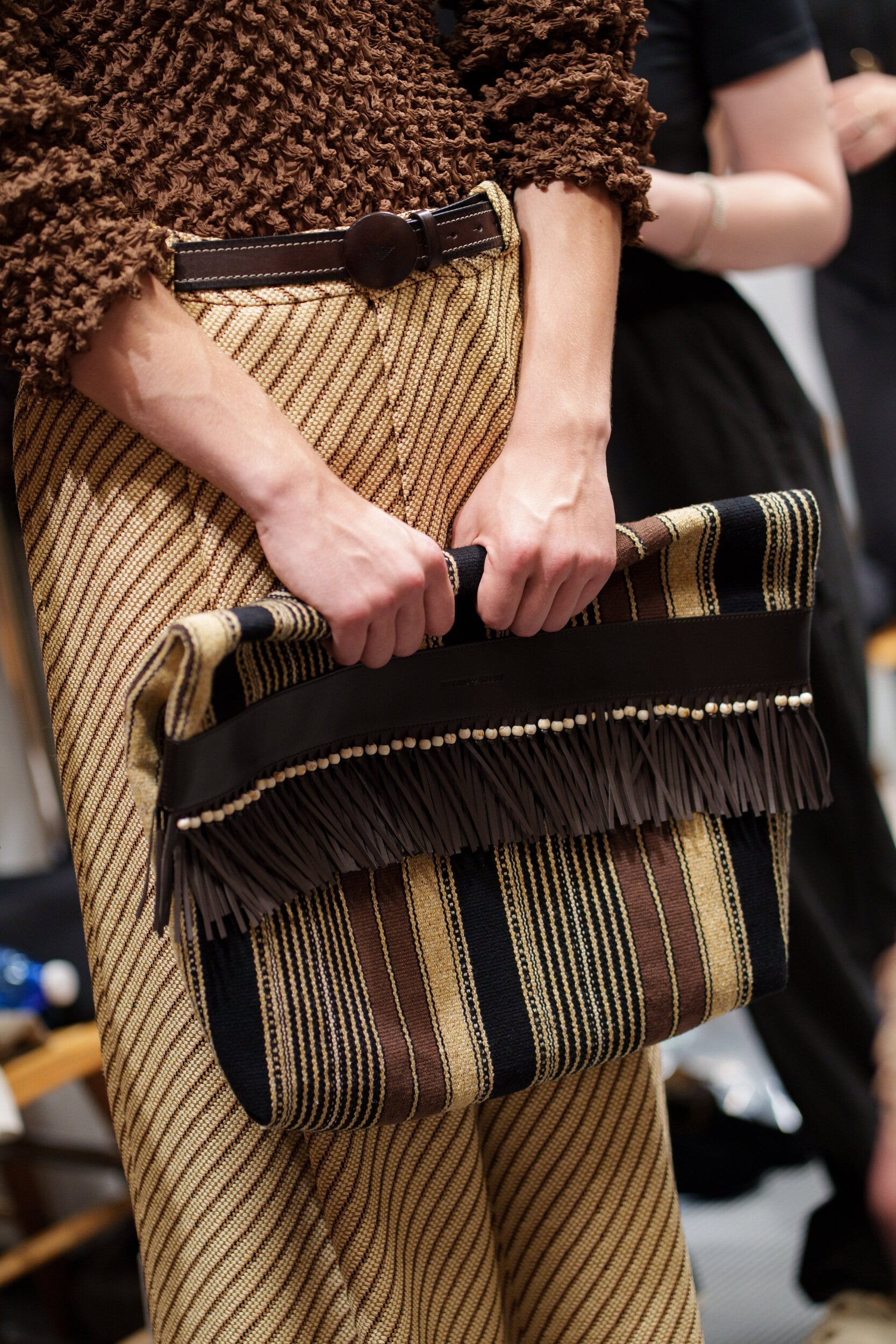 Emporio Armani Spring 2026 Men's Fashion Show Backstage