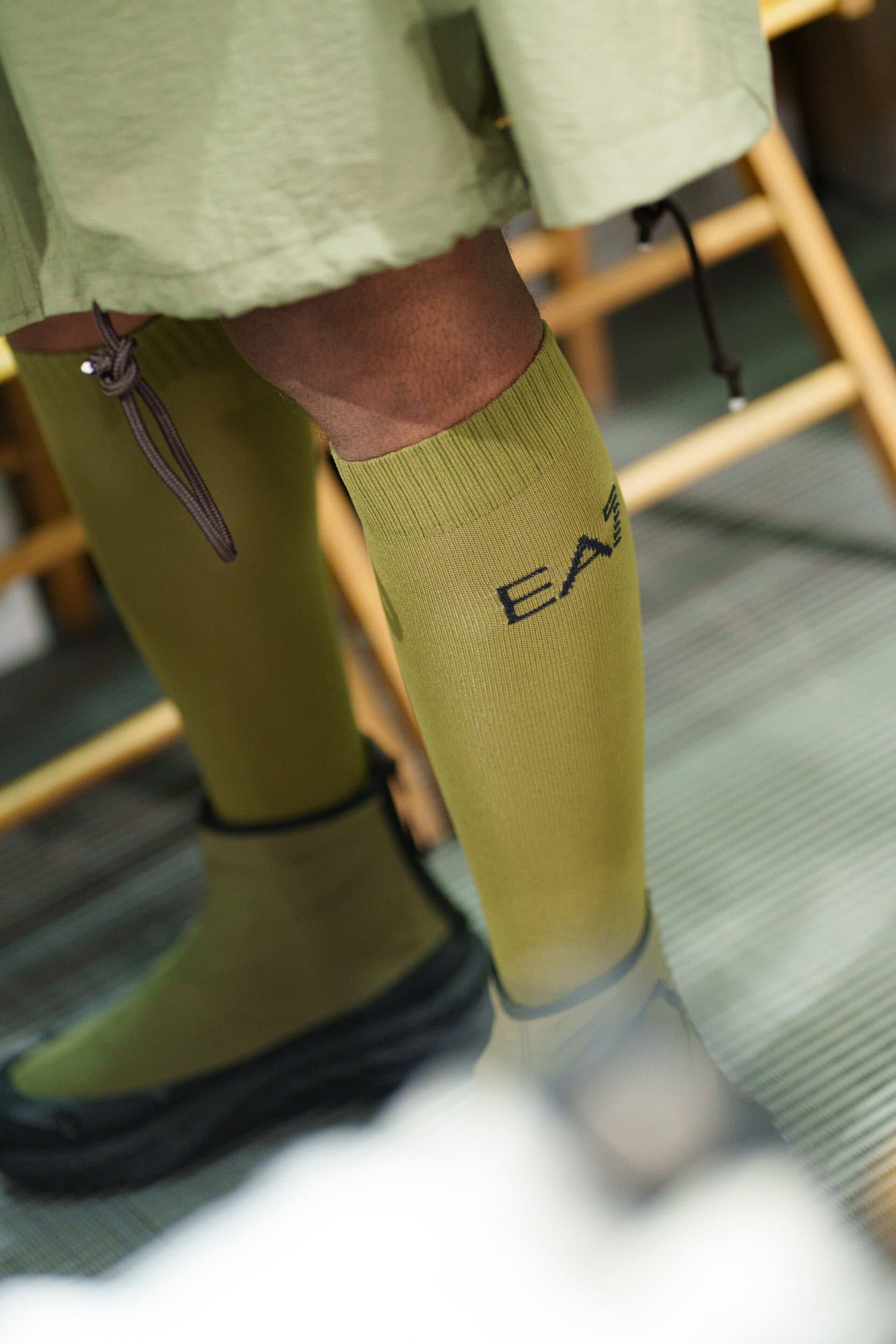 Emporio Armani Spring 2026 Men's Fashion Show Backstage