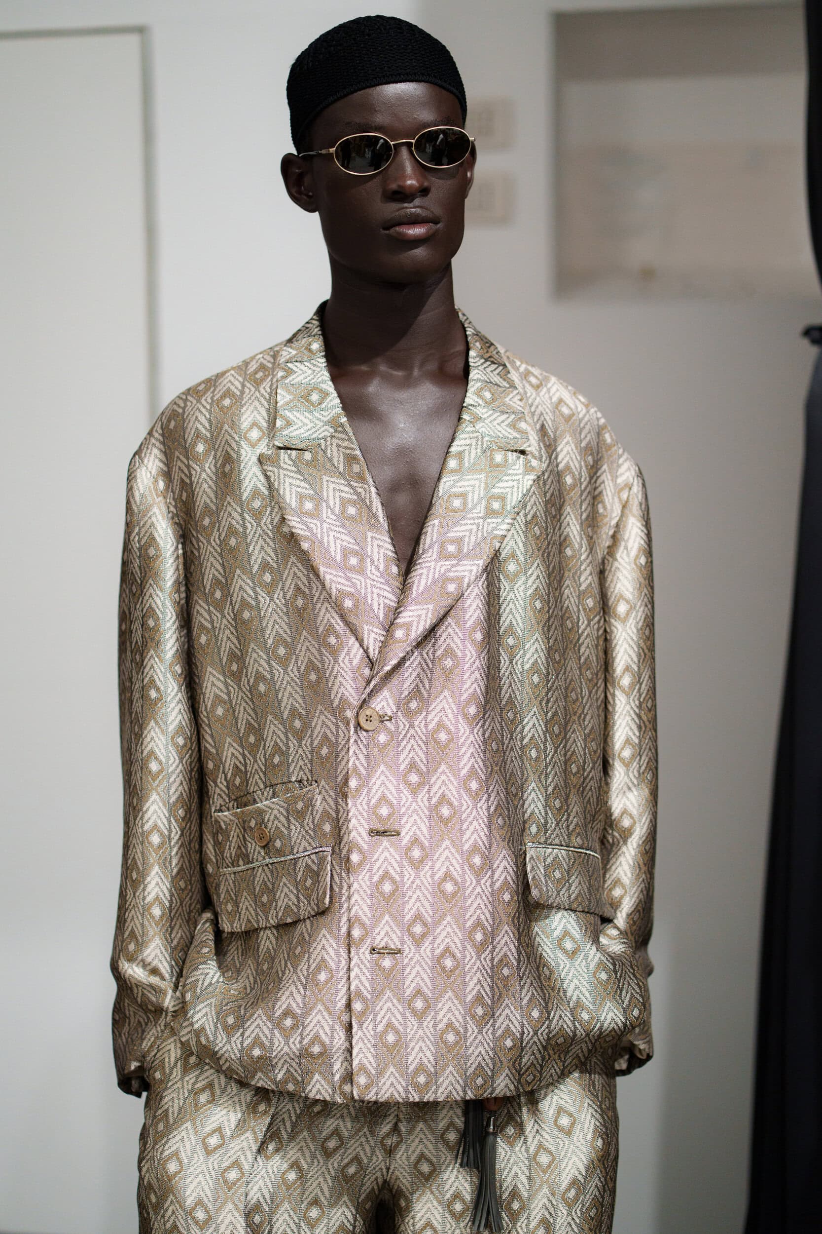 Emporio Armani Spring 2026 Men's Fashion Show Backstage