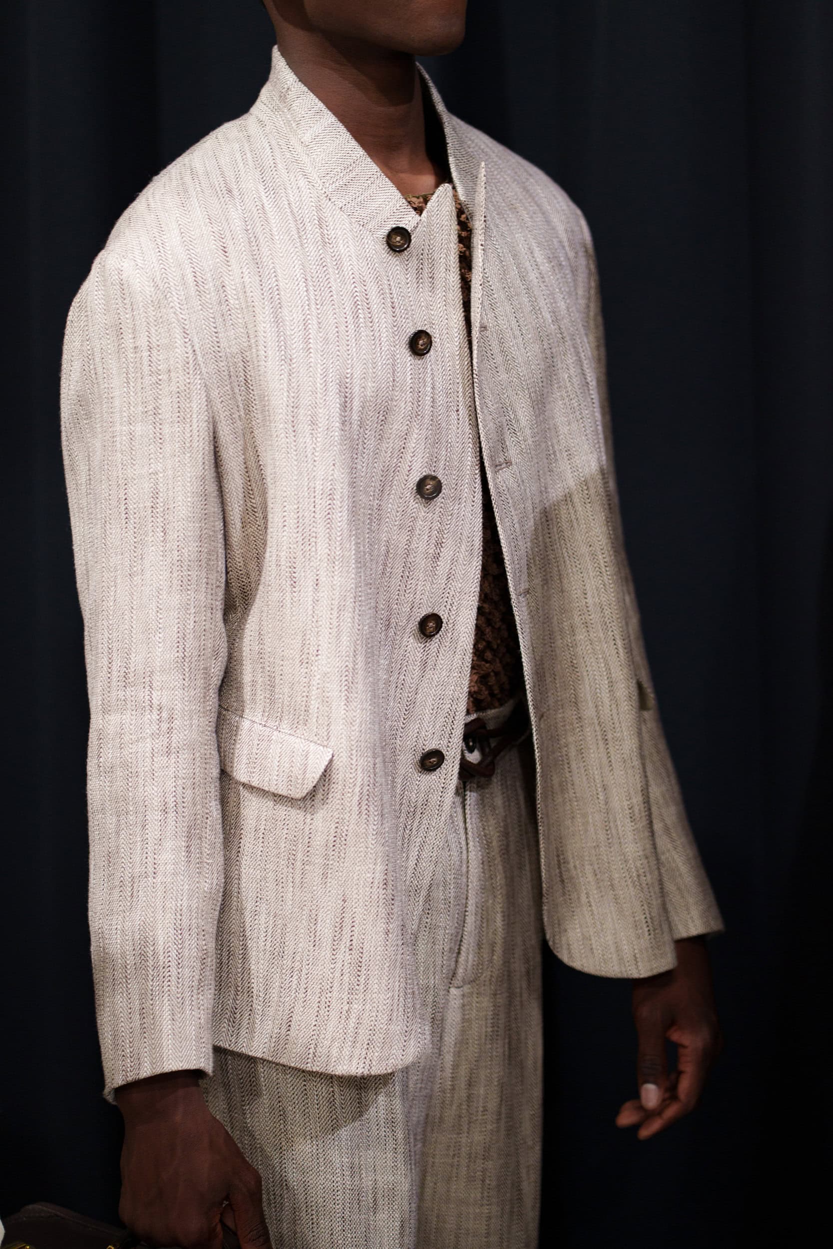 Emporio Armani Spring 2026 Men's Fashion Show Backstage