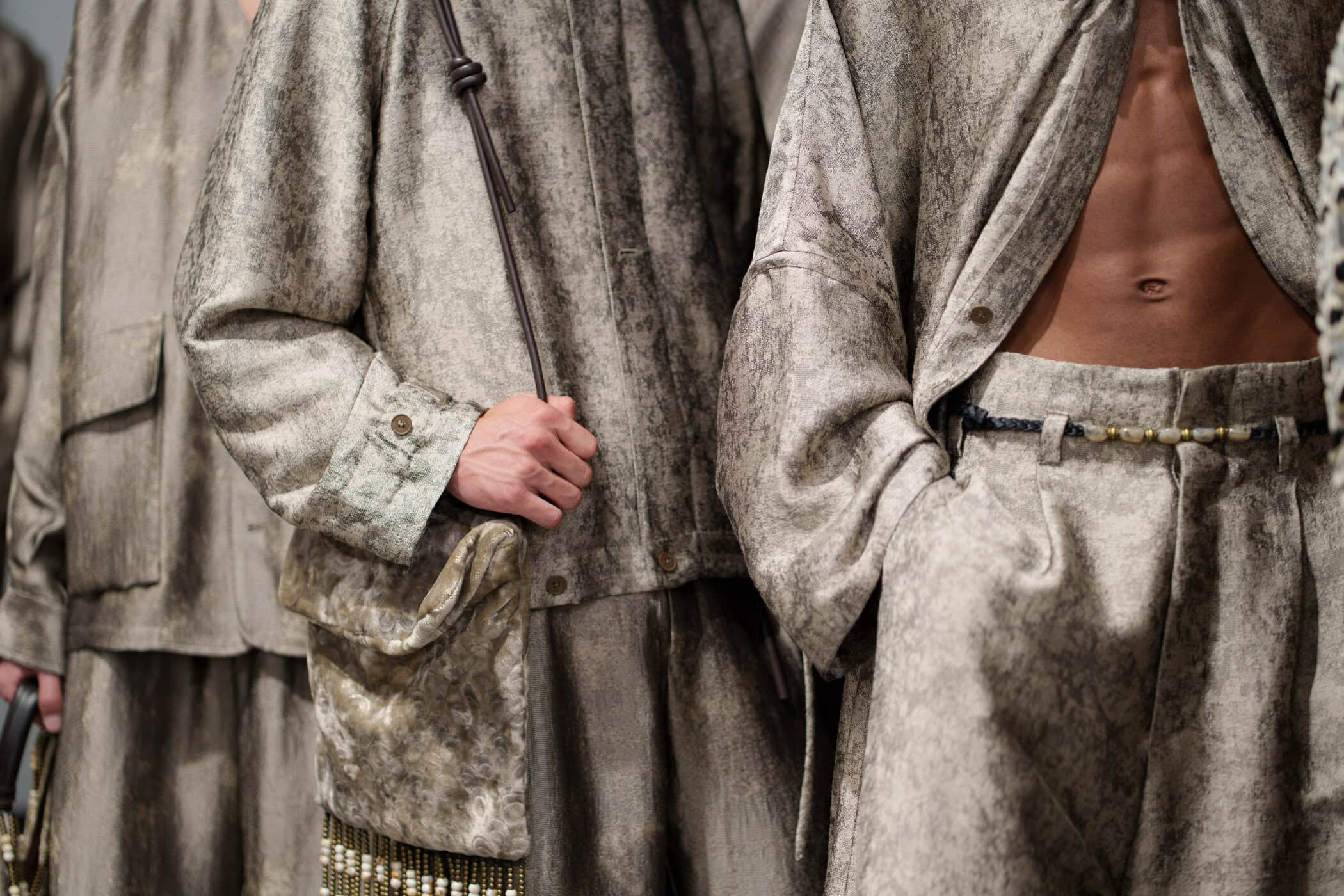 Emporio Armani Spring 2026 Men's Fashion Show Backstage