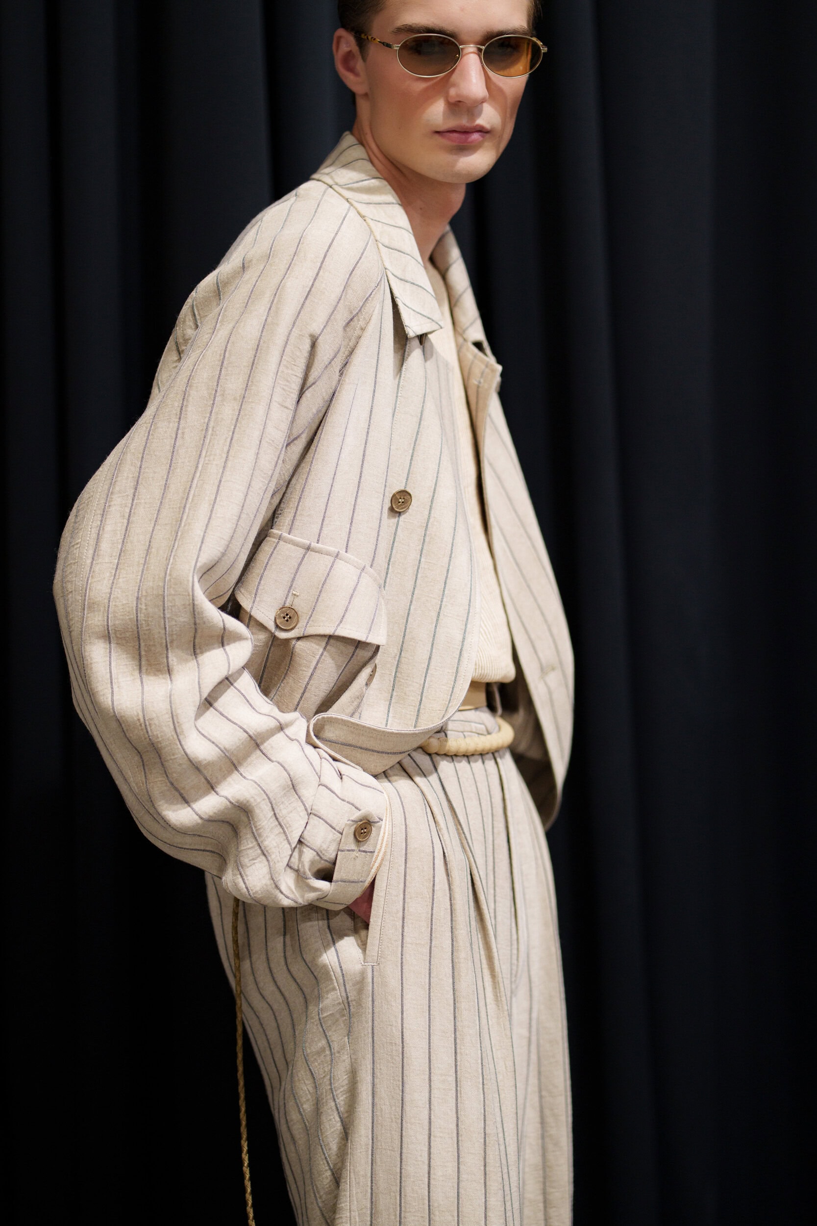 Emporio Armani Spring 2026 Men's Fashion Show Backstage