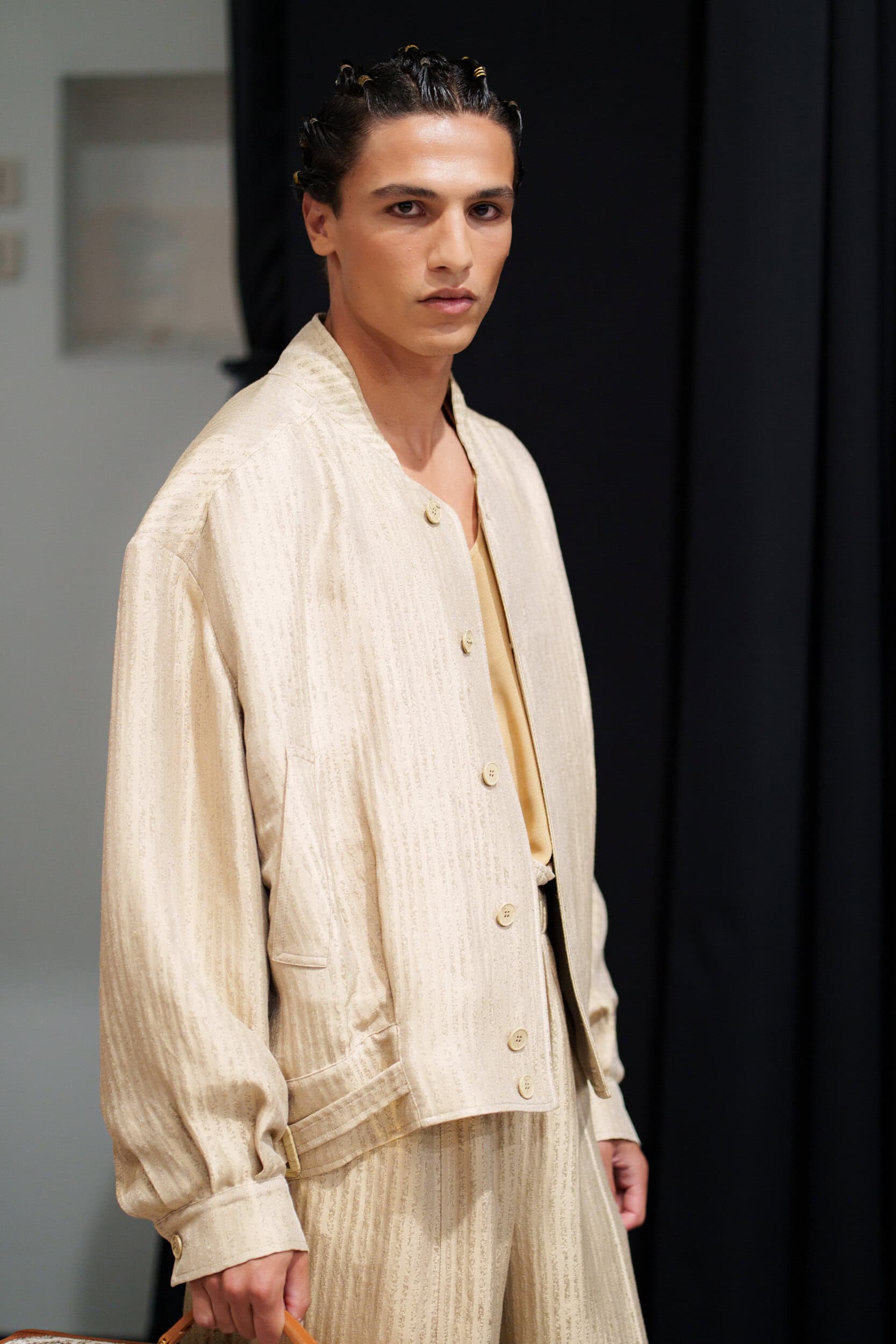 Emporio Armani Spring 2026 Men's Fashion Show Backstage