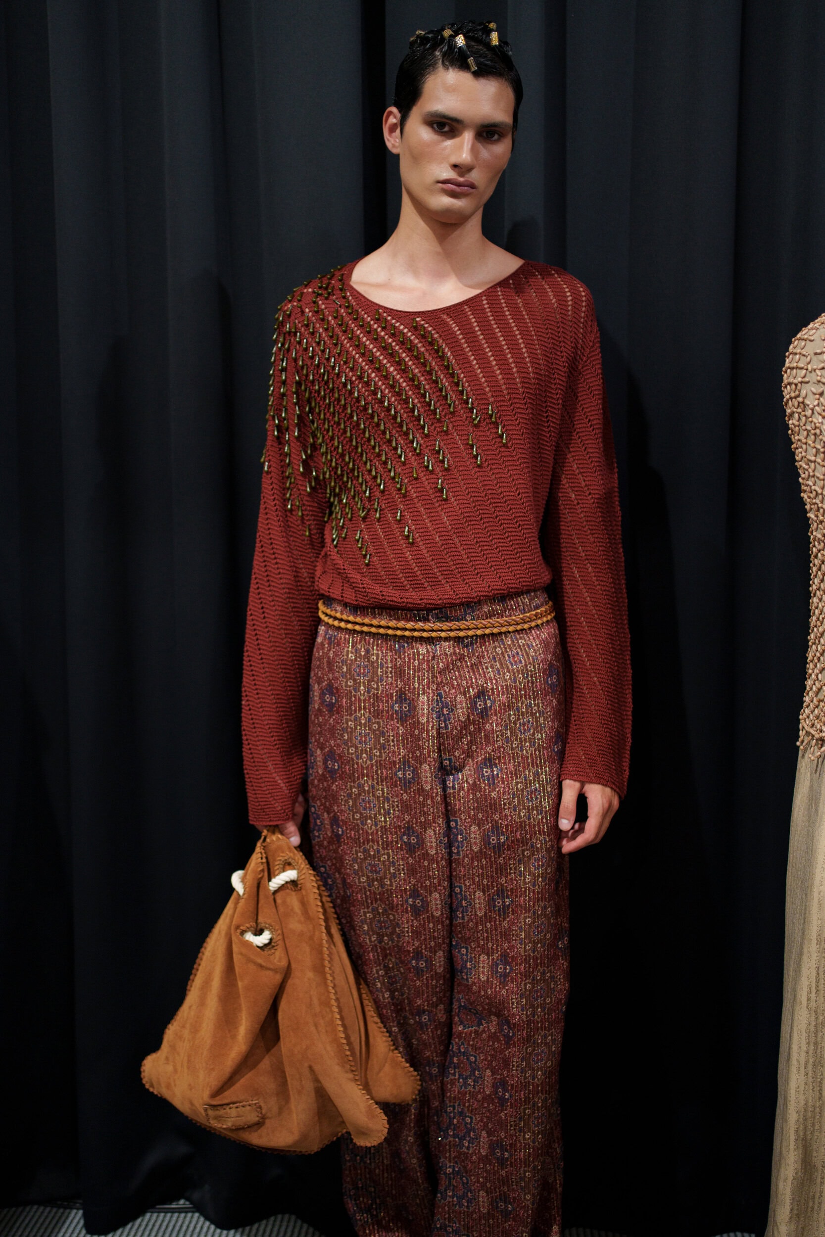 Emporio Armani Spring 2026 Men's Fashion Show Backstage