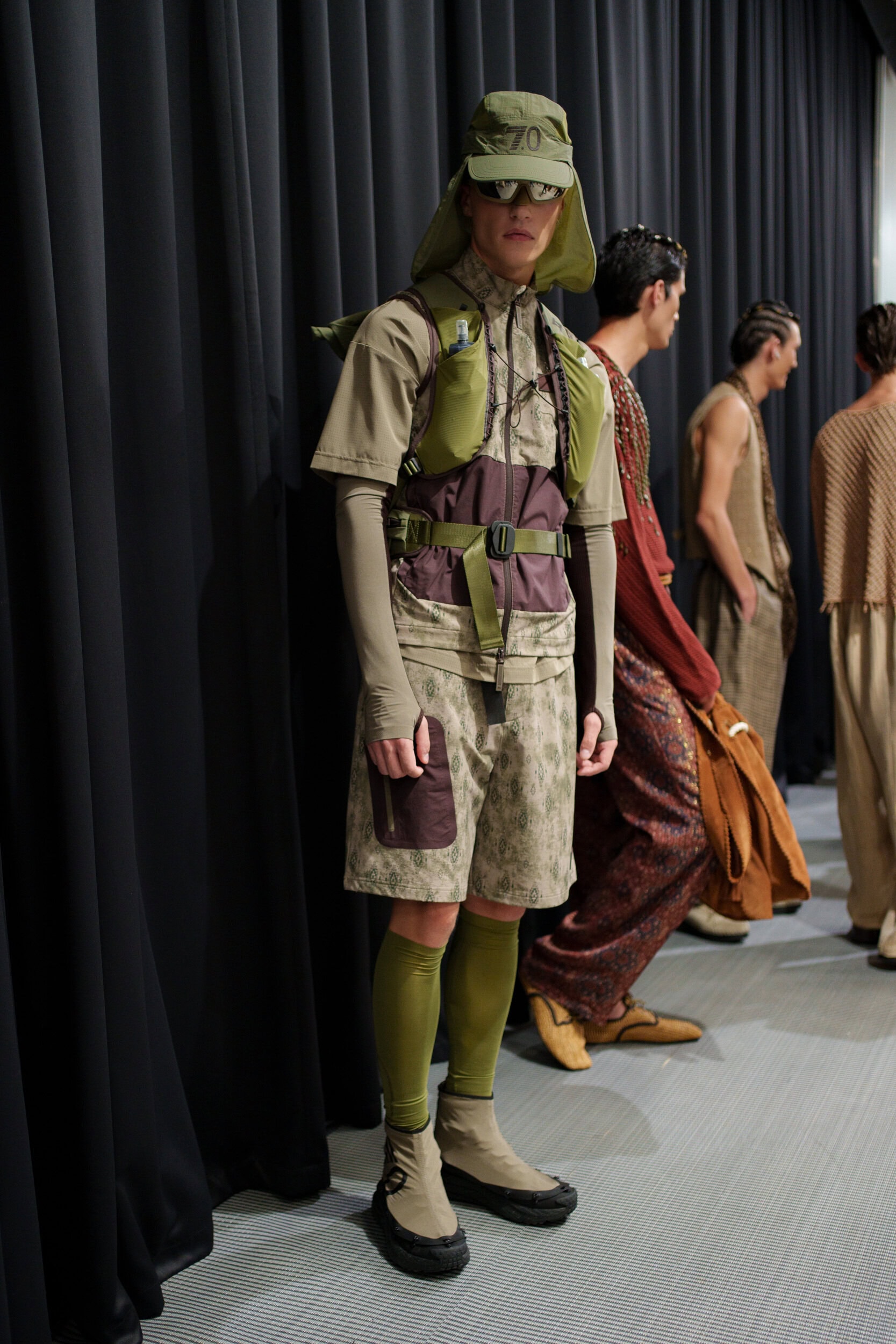 Emporio Armani Spring 2026 Men's Fashion Show Backstage