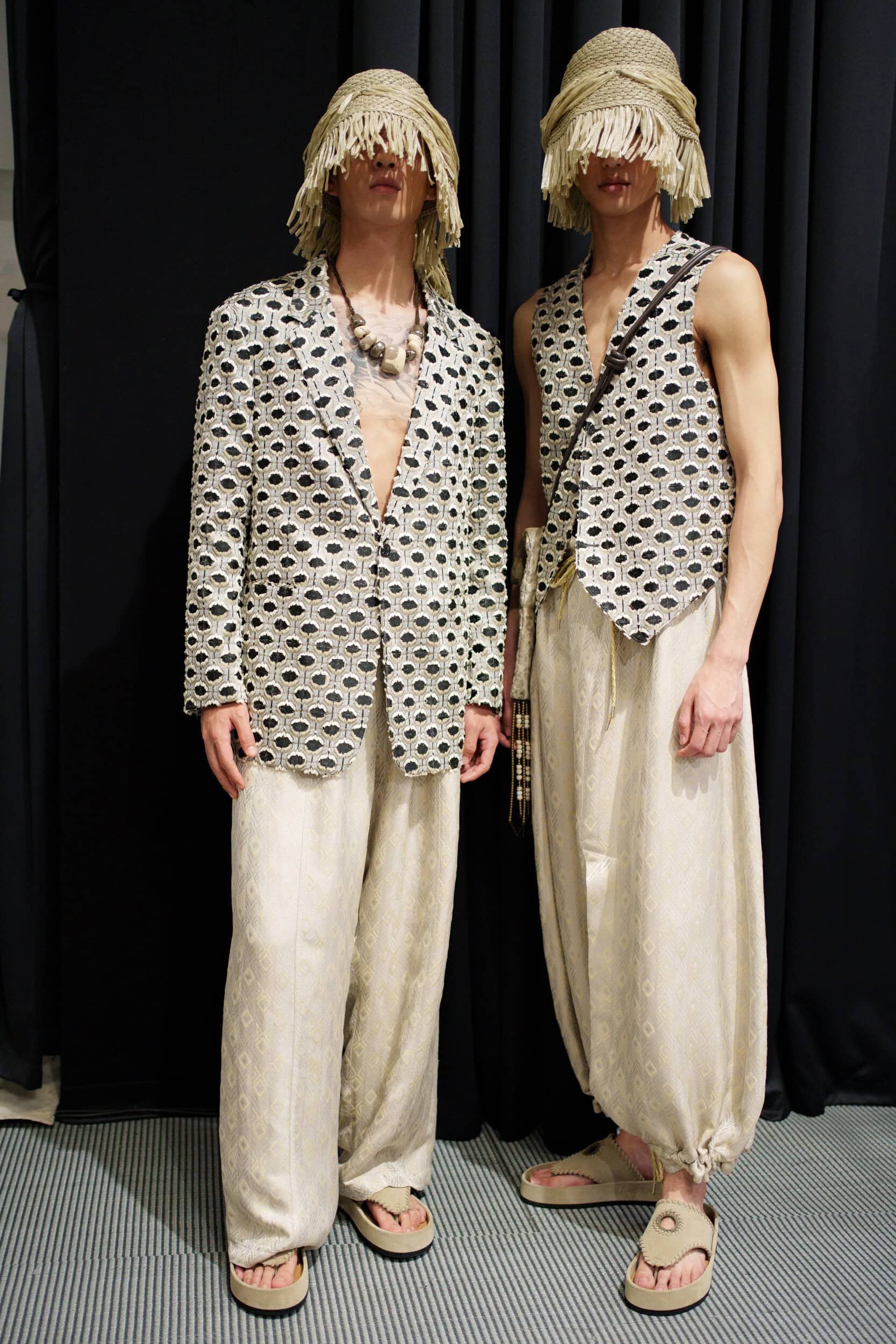Emporio Armani Spring 2026 Men's Fashion Show Backstage