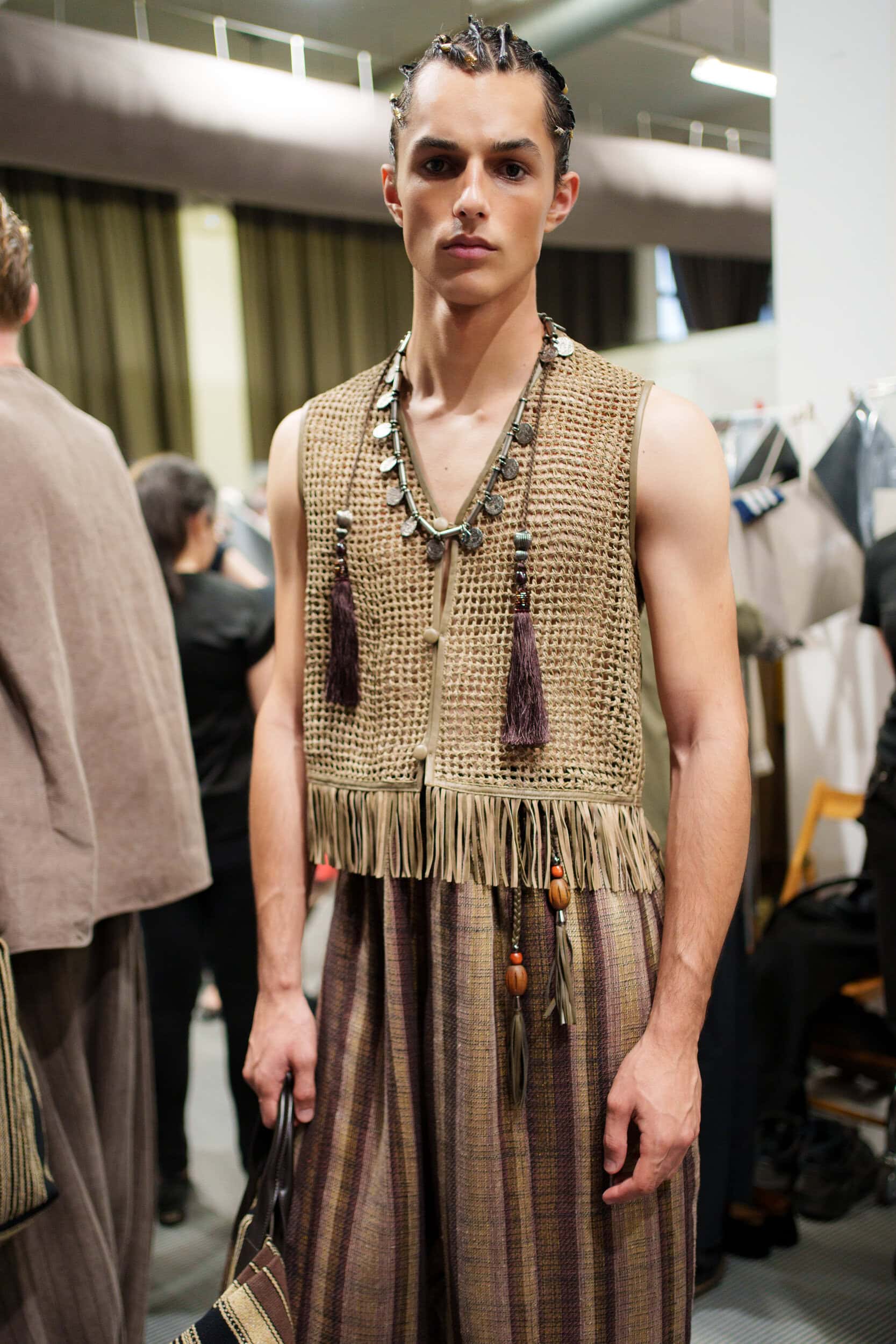 Emporio Armani Spring 2026 Men's Fashion Show Backstage
