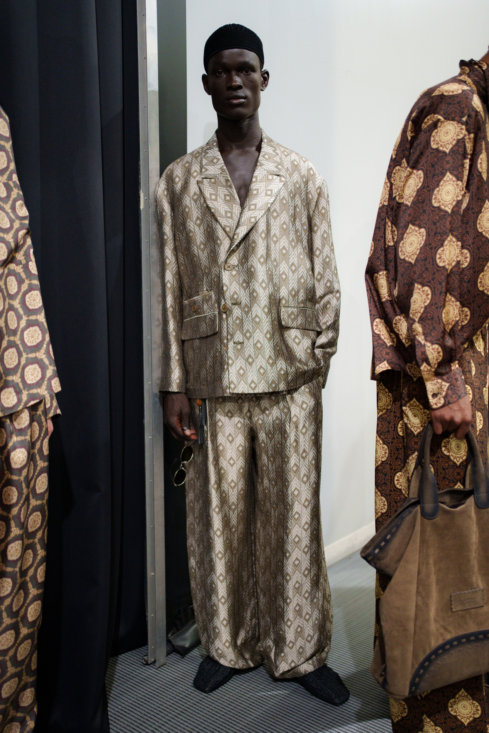 Emporio Armani Spring 2026 Men's Fashion Show Backstage