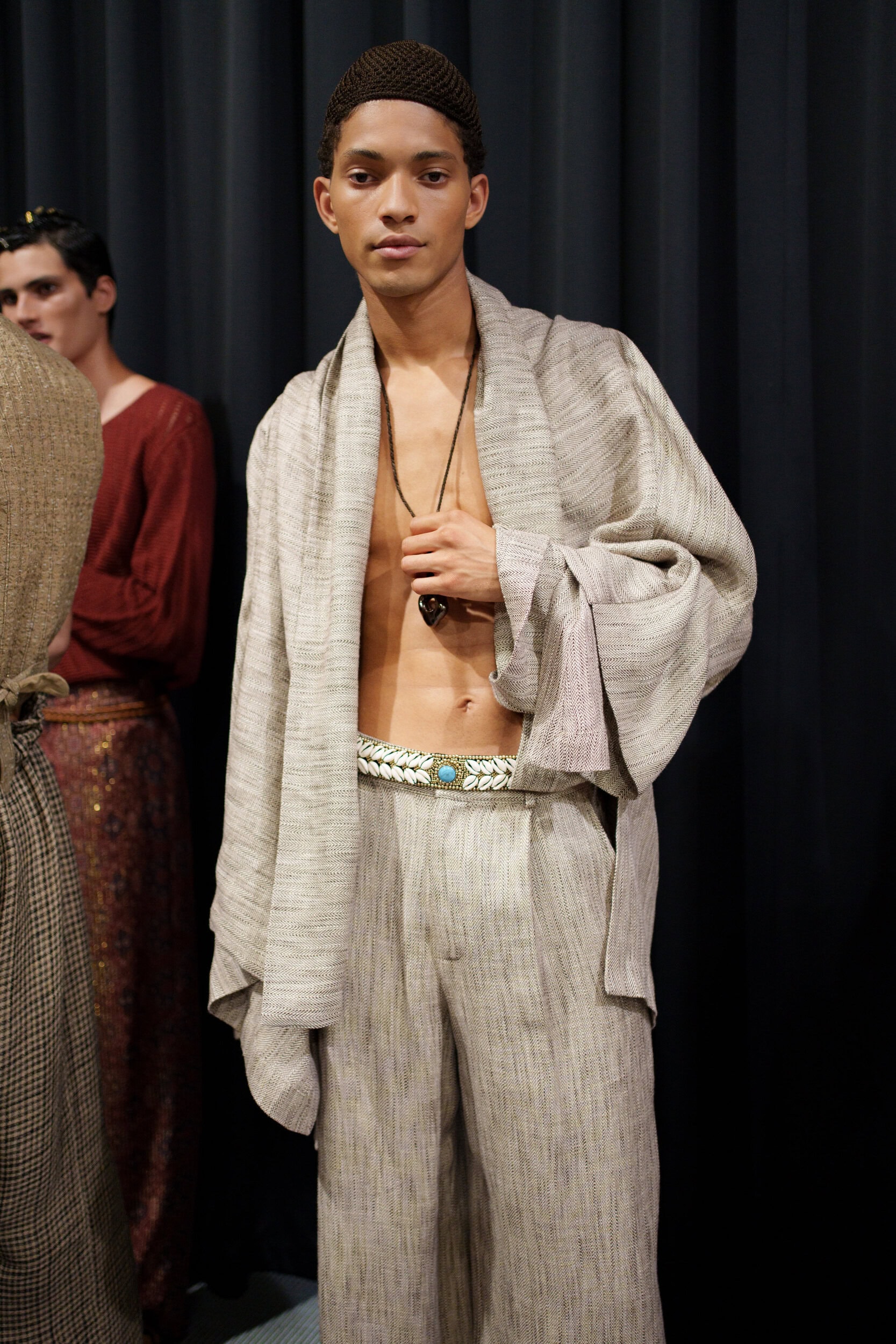 Emporio Armani Spring 2026 Men's Fashion Show Backstage