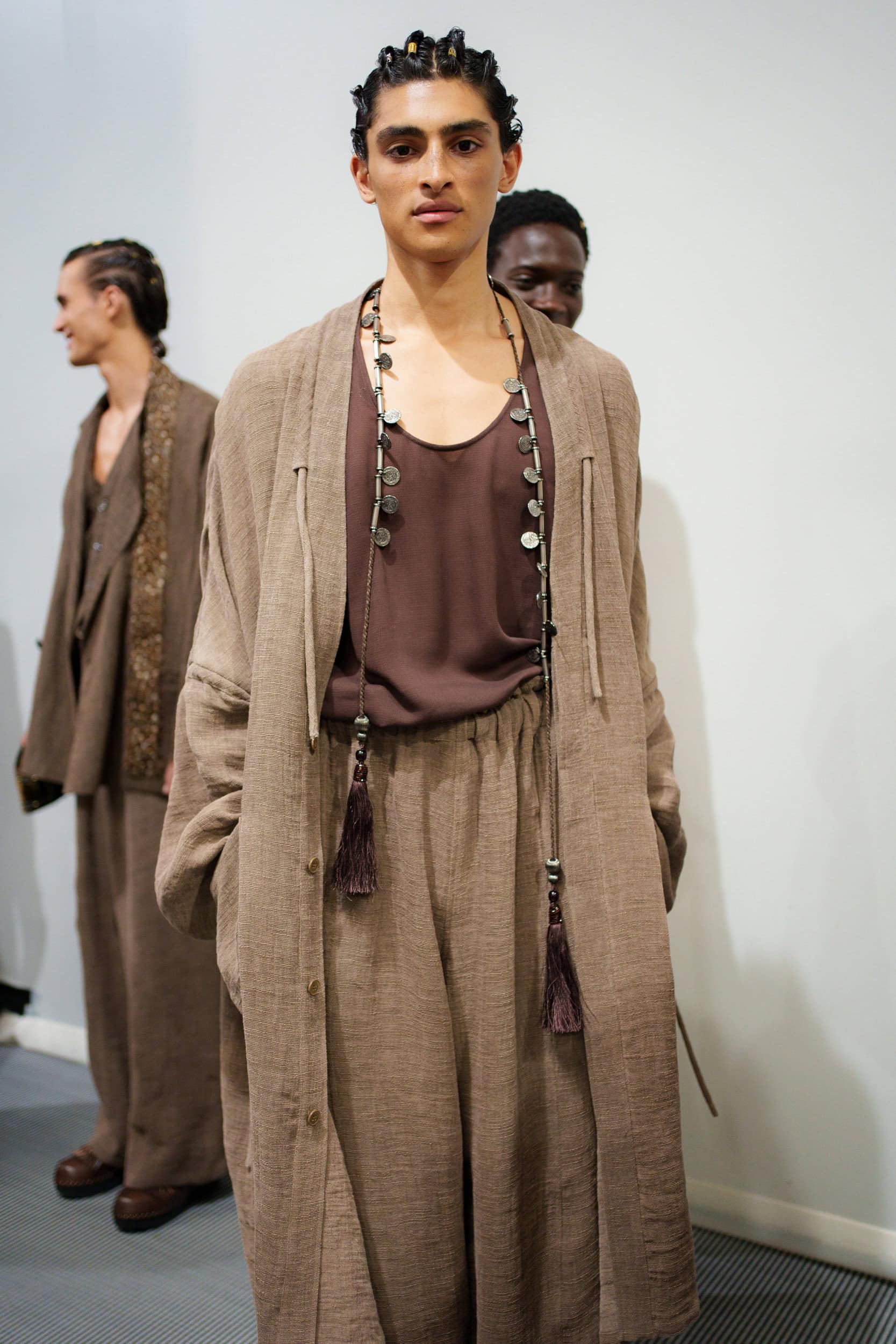 Emporio Armani Spring 2026 Men's Fashion Show Backstage