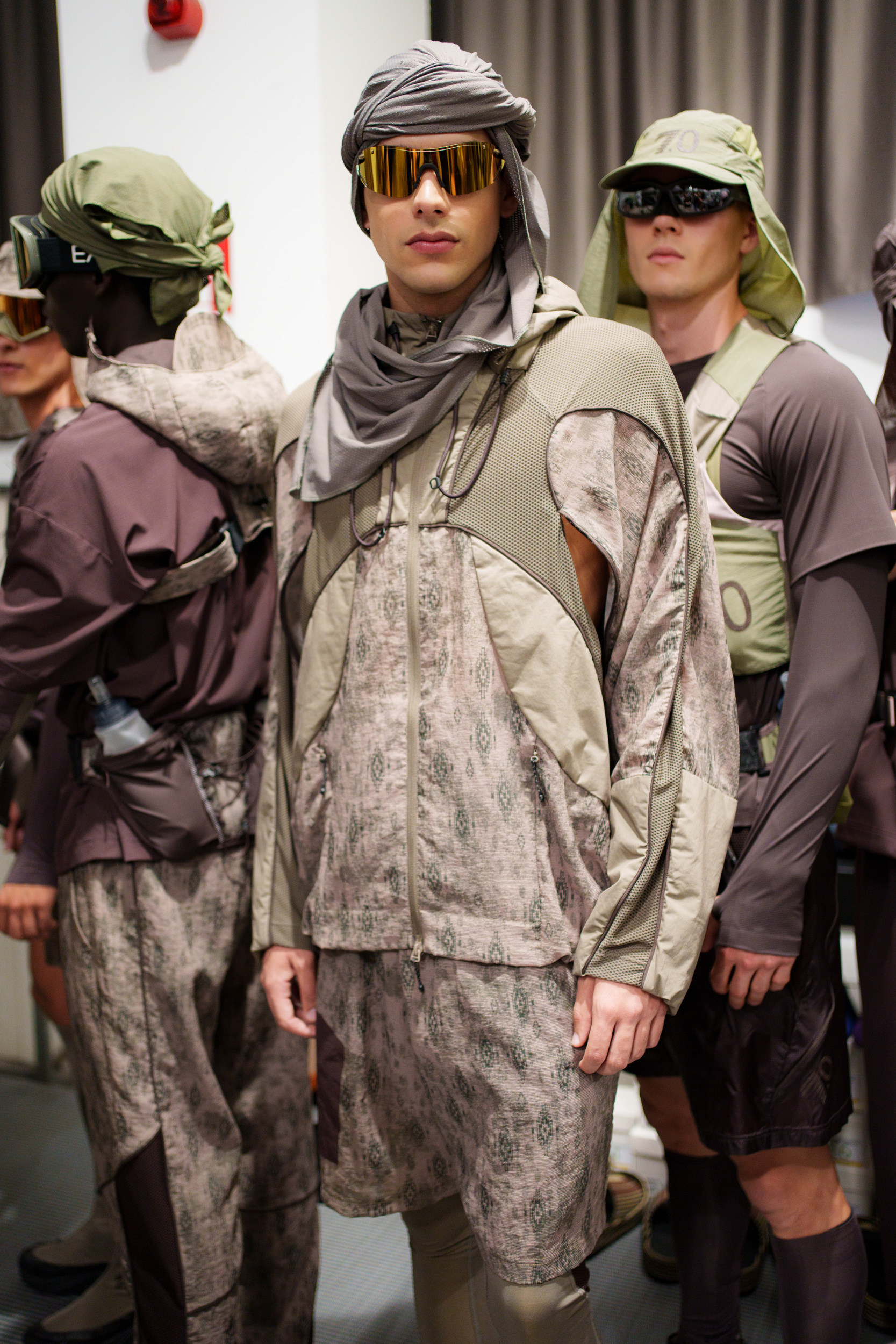 Emporio Armani Spring 2026 Men's Fashion Show Backstage