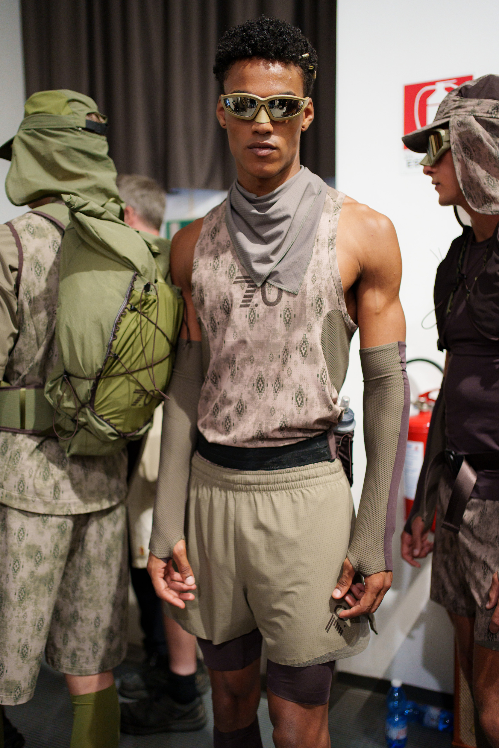 Emporio Armani Spring 2026 Men's Fashion Show Backstage
