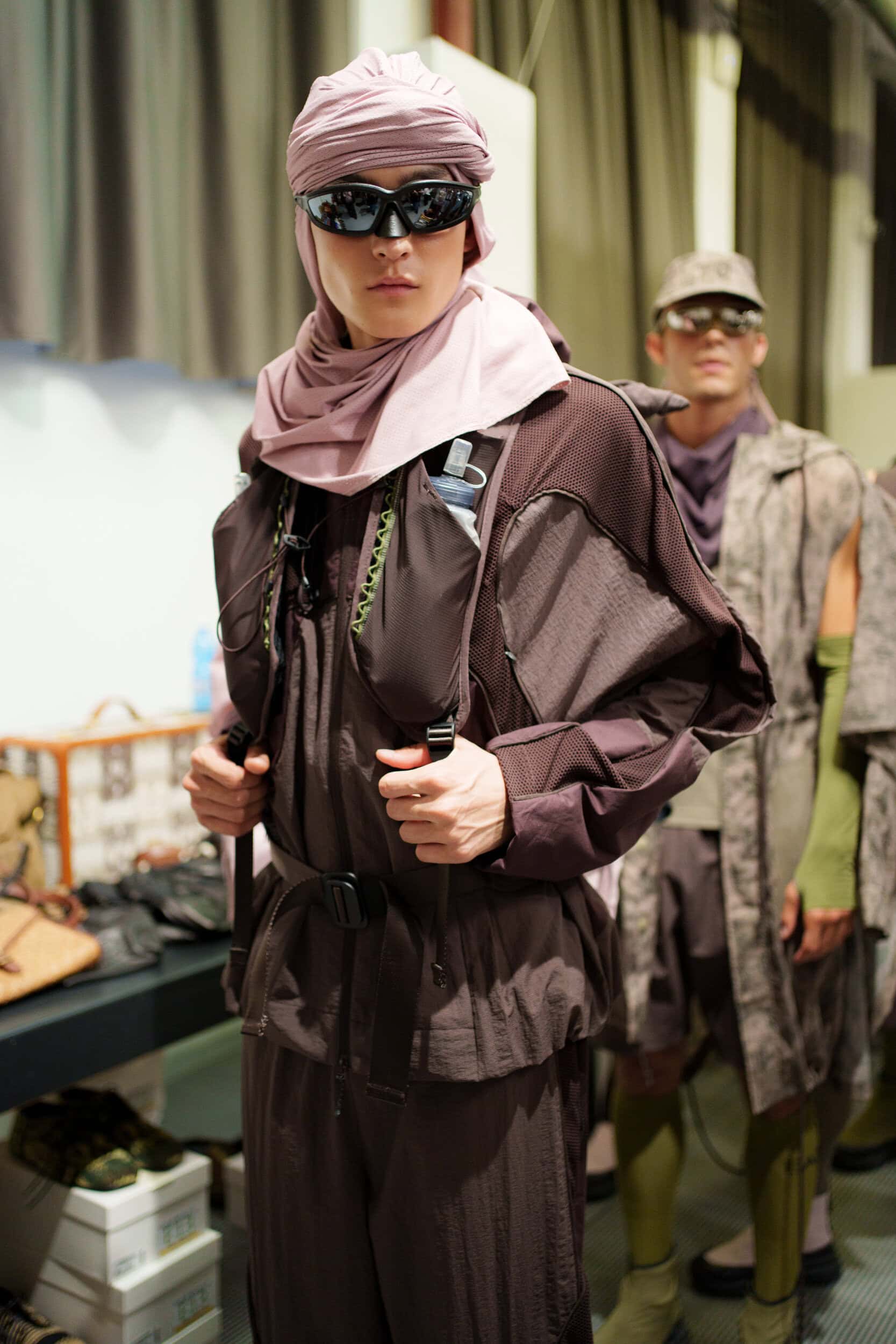 Emporio Armani Spring 2026 Men's Fashion Show Backstage