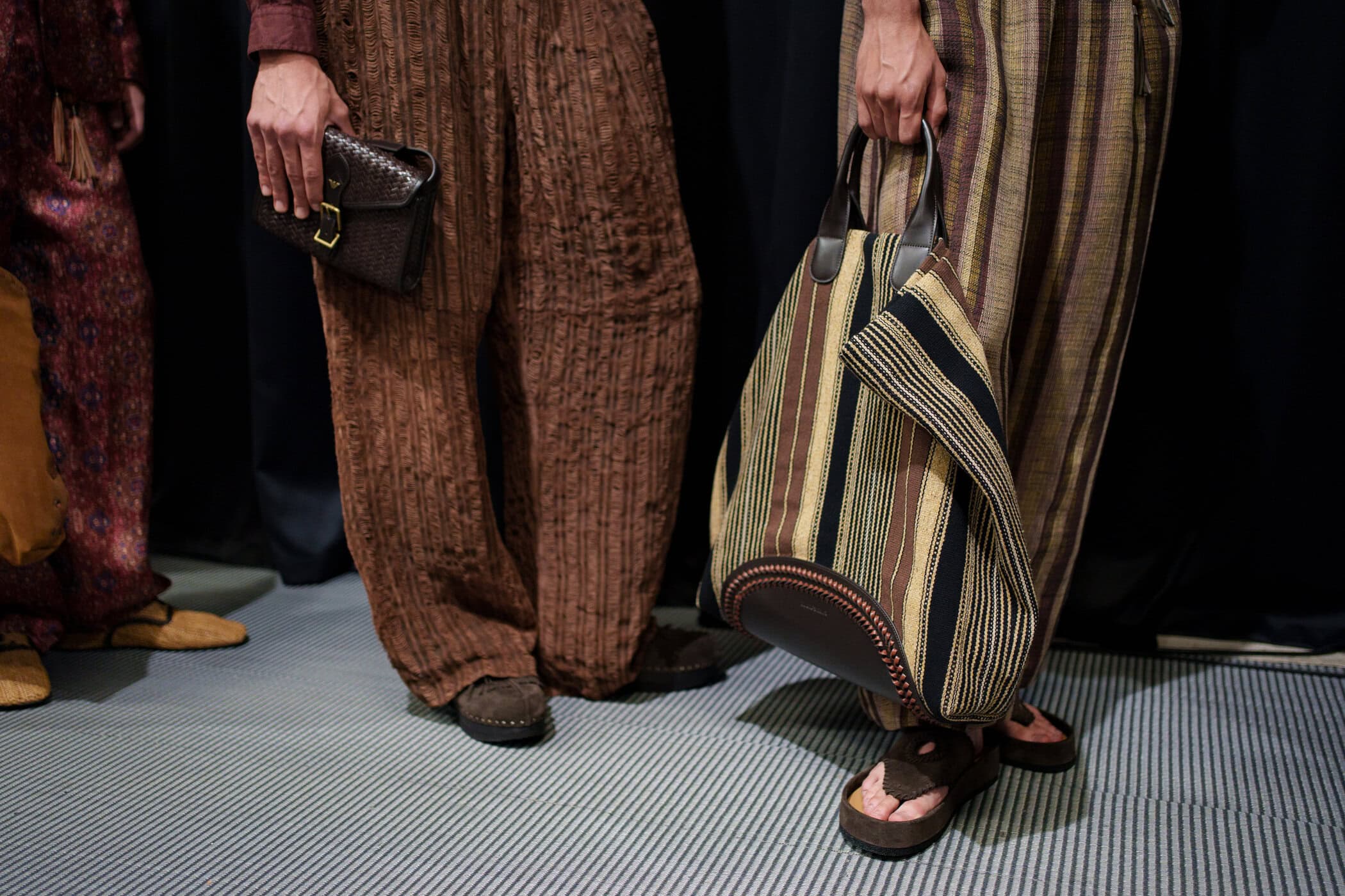 Emporio Armani Spring 2026 Men's Fashion Show Backstage