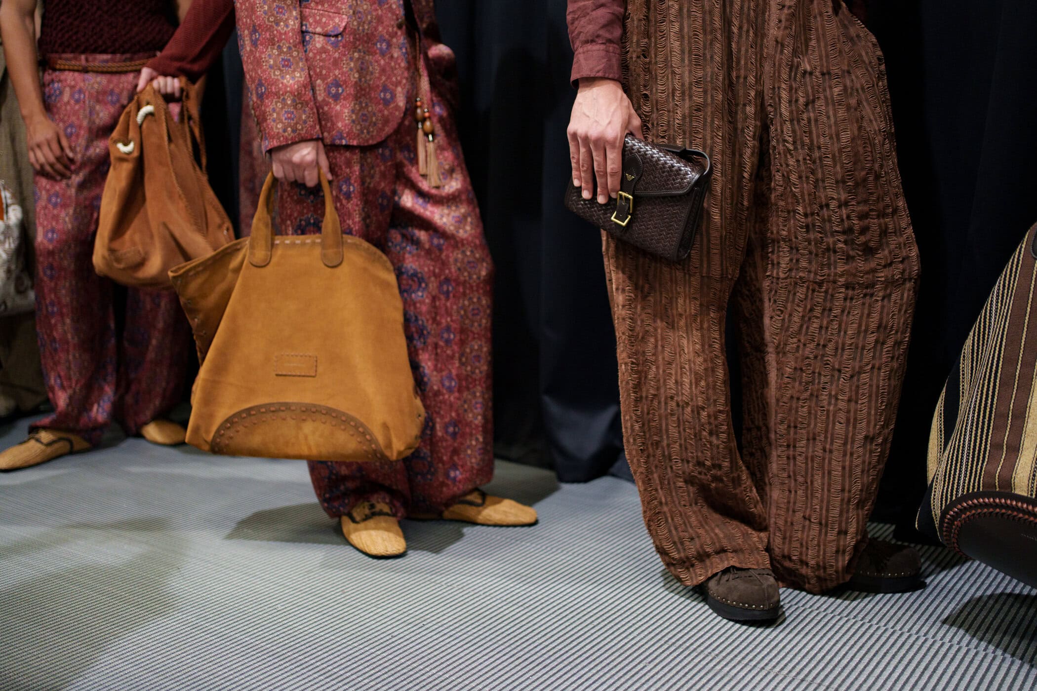 Emporio Armani Spring 2026 Men's Fashion Show Backstage