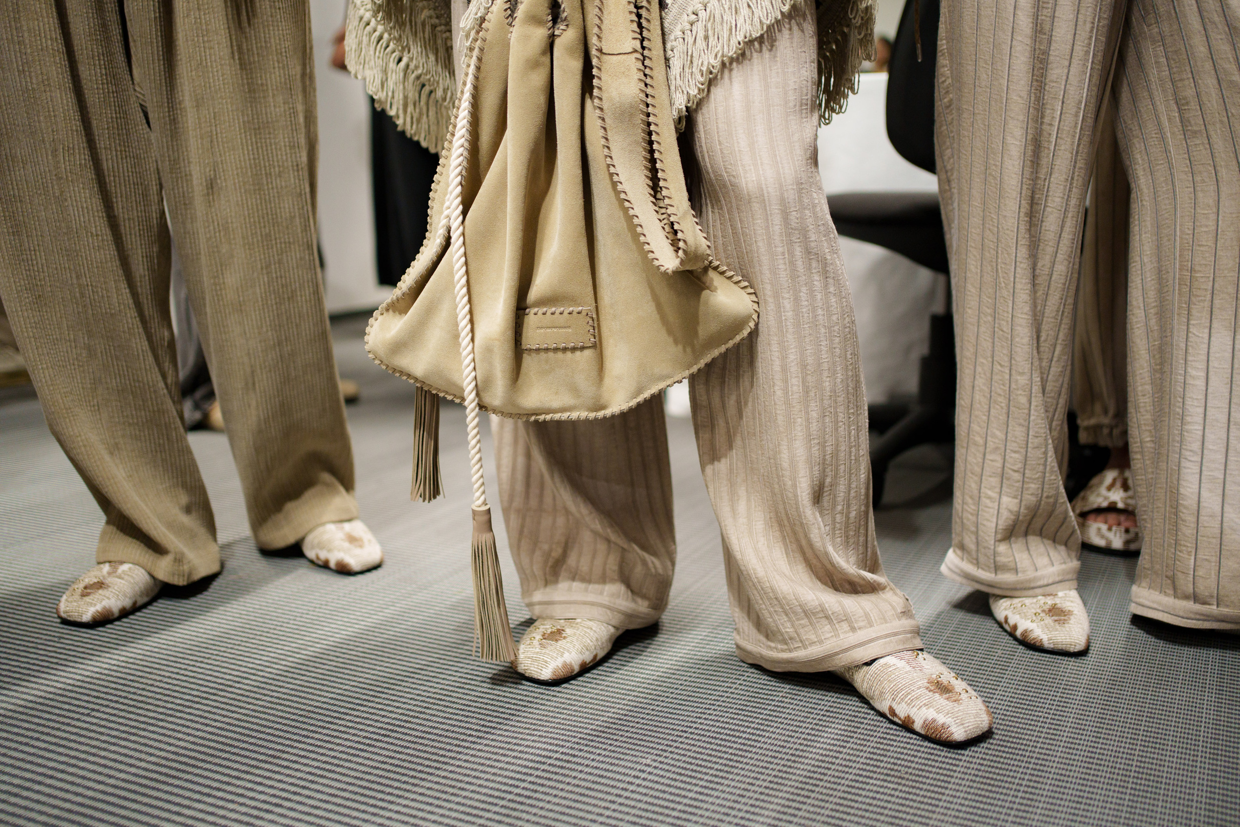 Emporio Armani Spring 2026 Men's Fashion Show Backstage