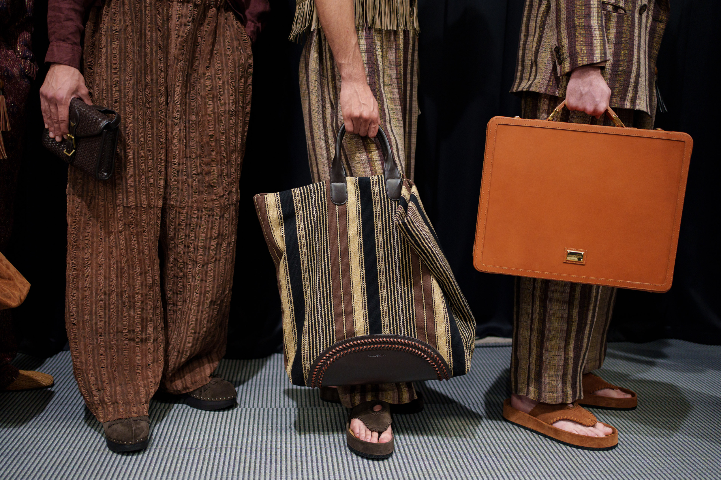 Emporio Armani Spring 2026 Men's Fashion Show Backstage
