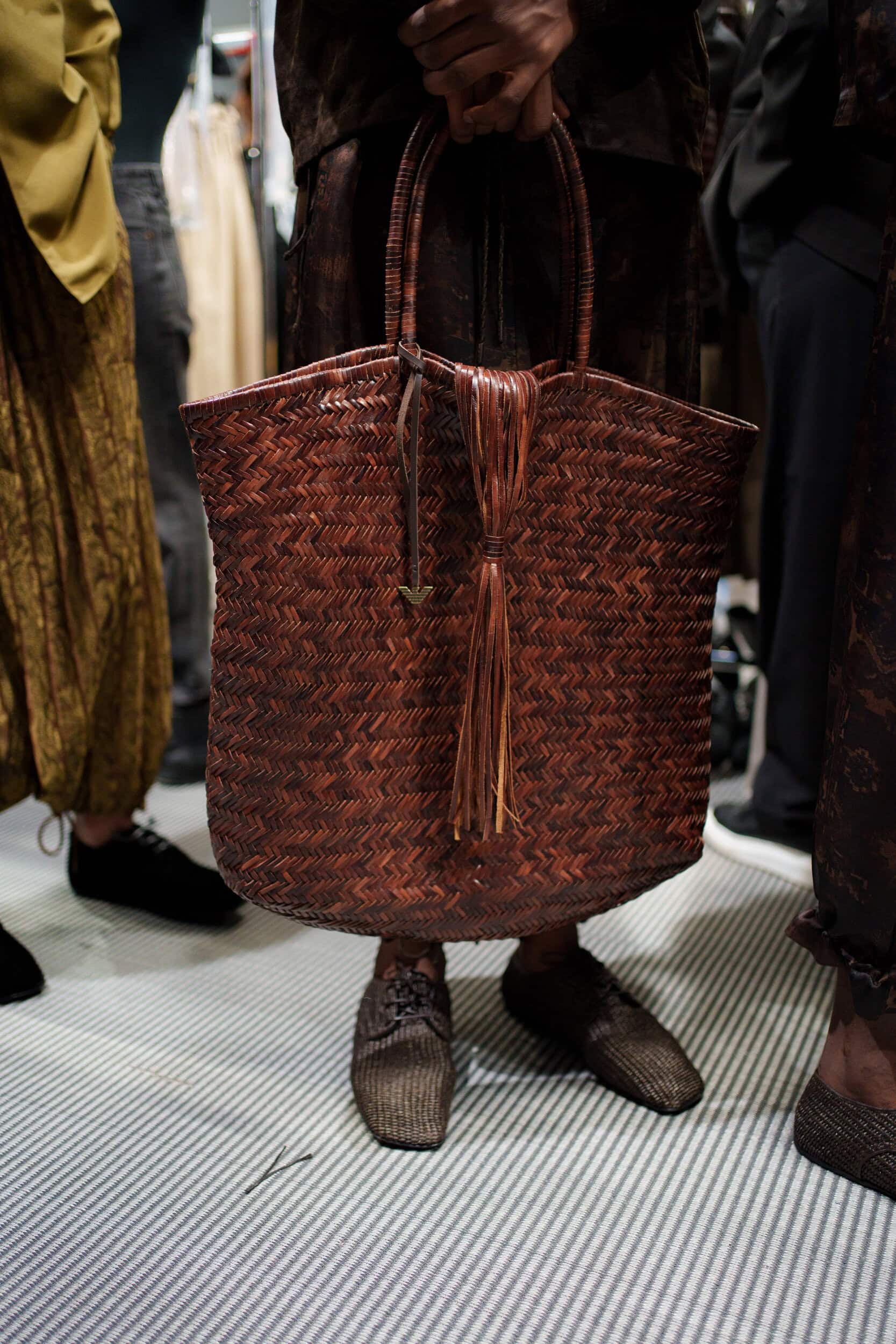 Emporio Armani Spring 2026 Men's Fashion Show Backstage