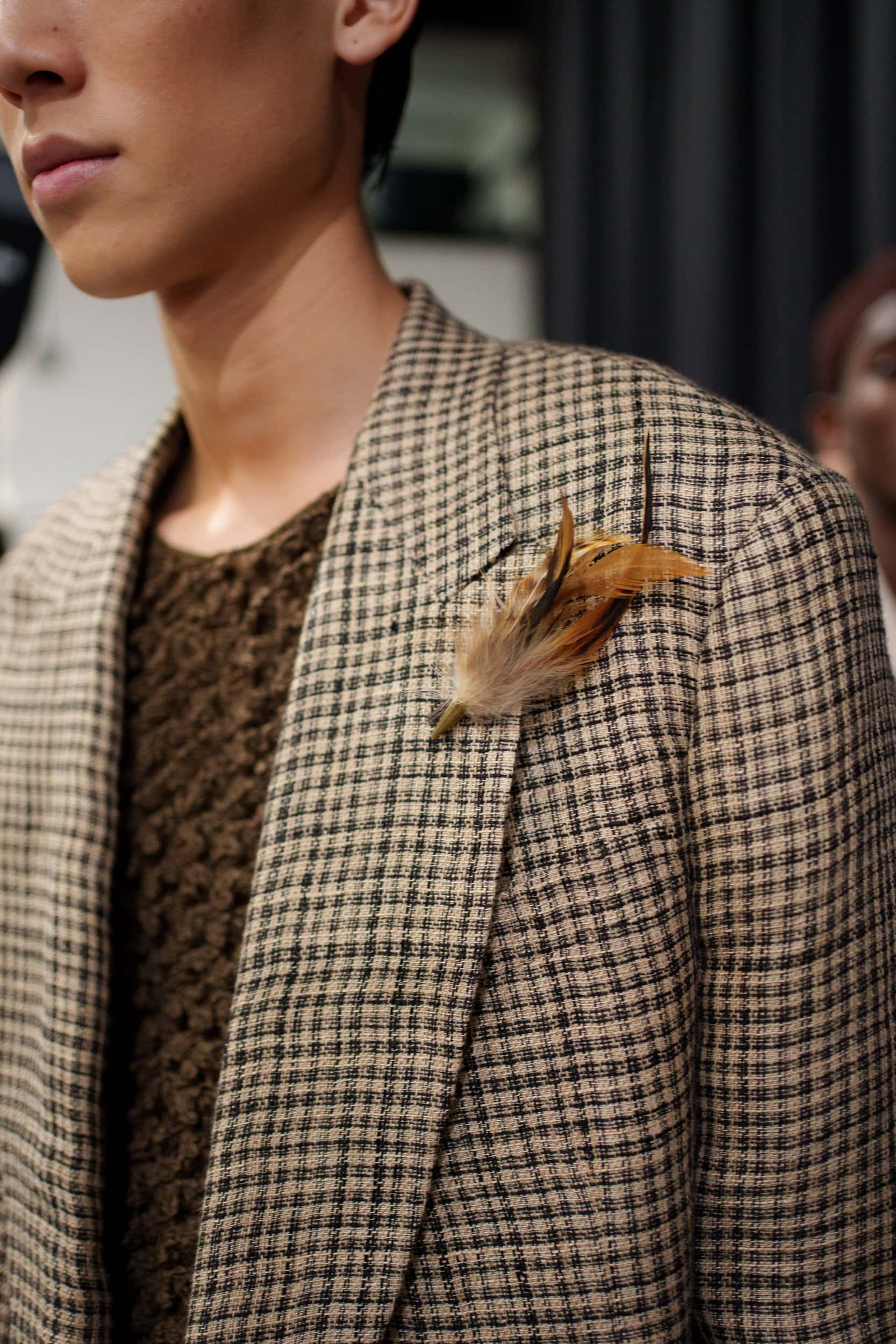 Emporio Armani Spring 2026 Men's Fashion Show Backstage