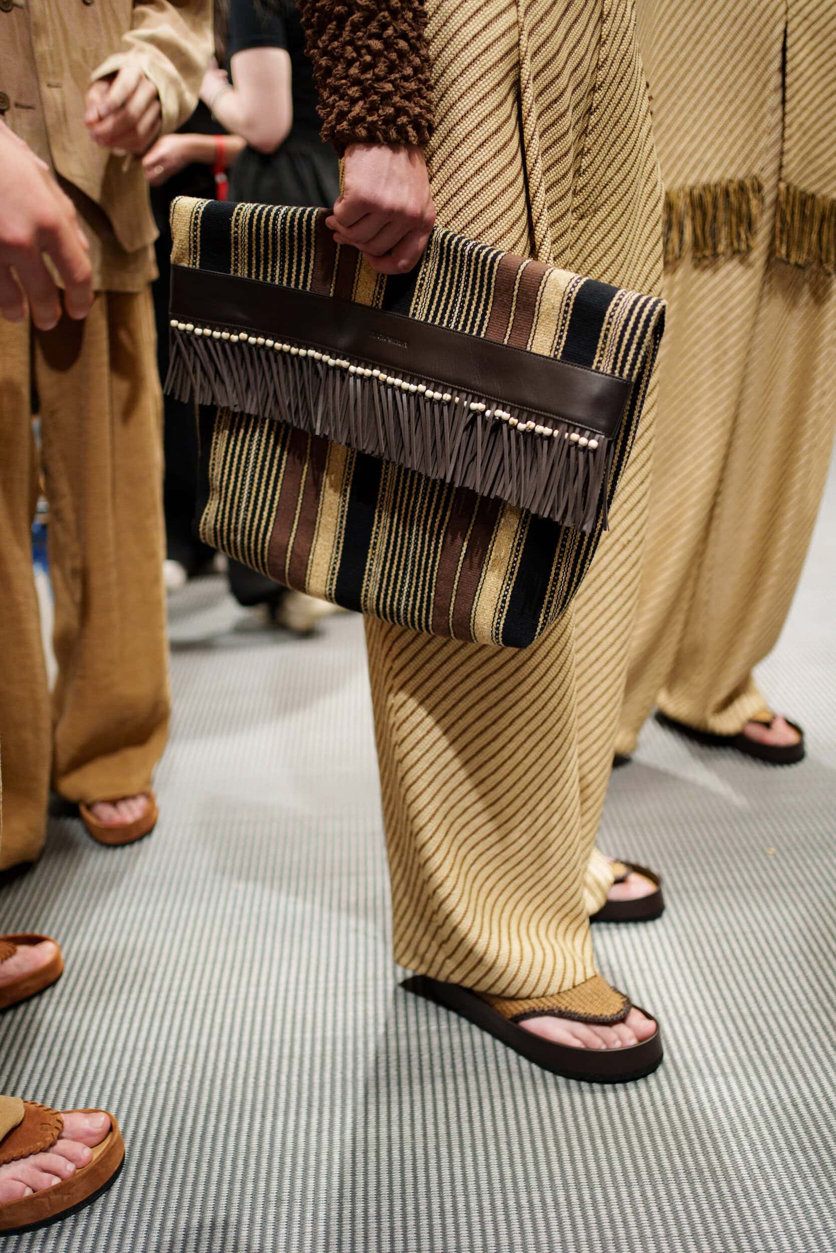 Emporio Armani Spring 2026 Men's Fashion Show Backstage