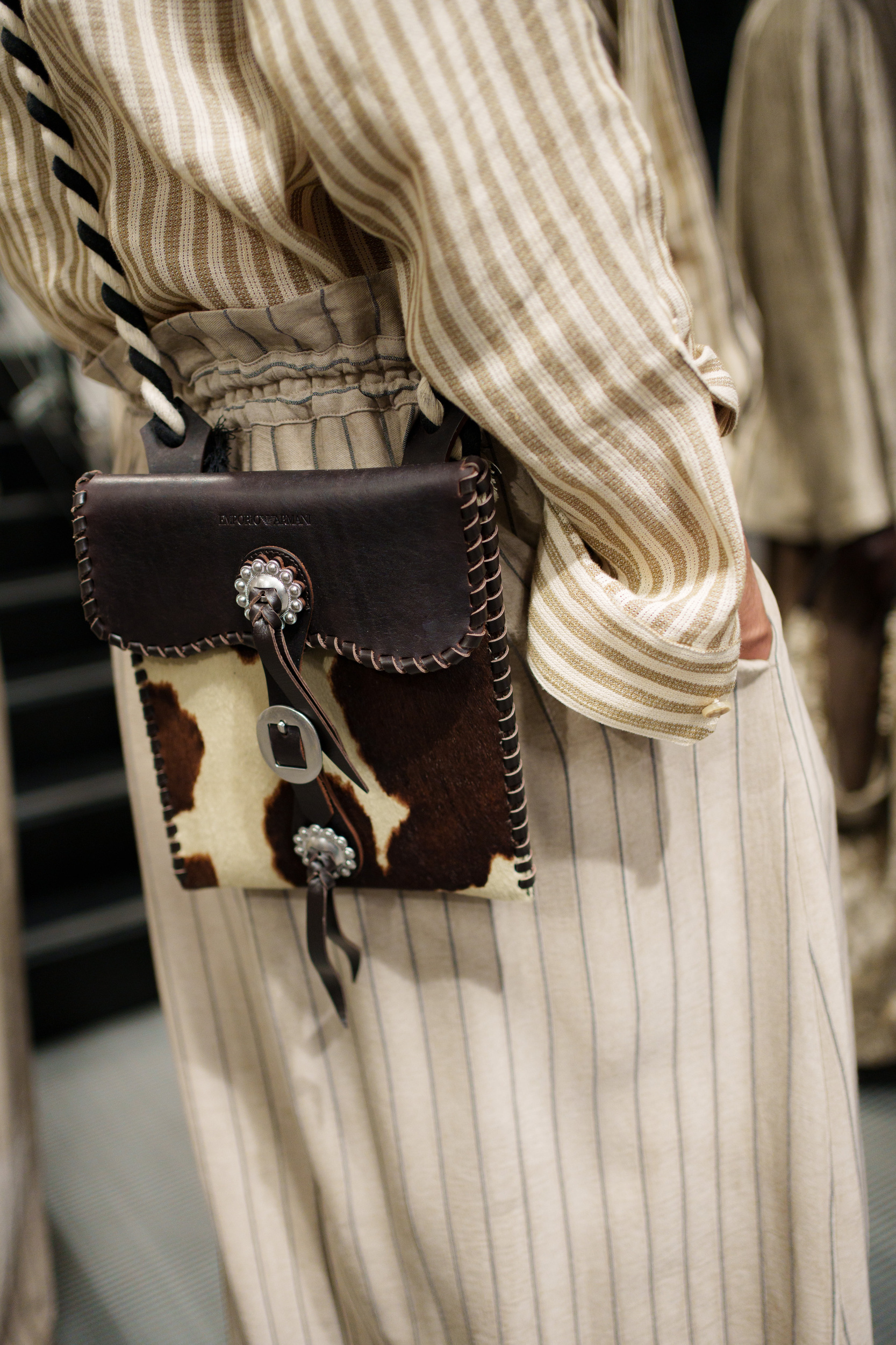 Emporio Armani Spring 2026 Men's Fashion Show Backstage