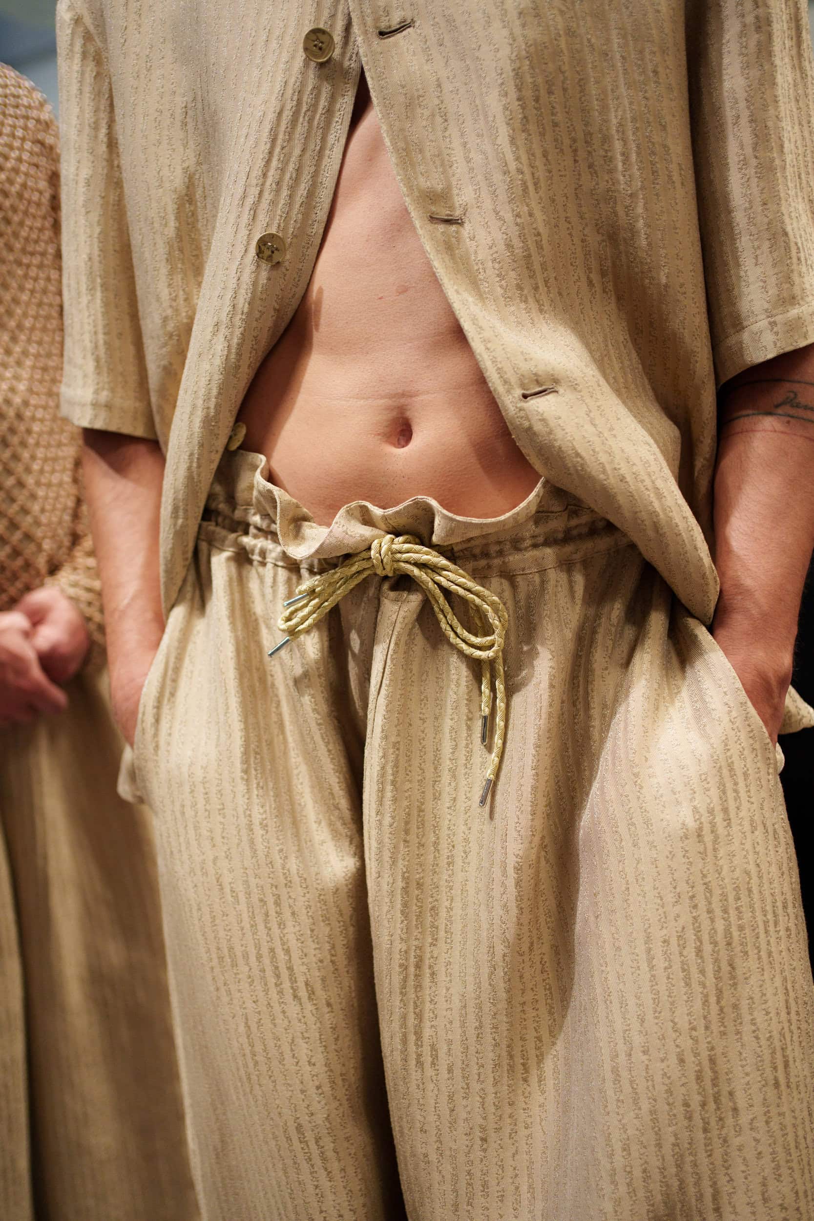 Emporio Armani Spring 2026 Men's Fashion Show Backstage