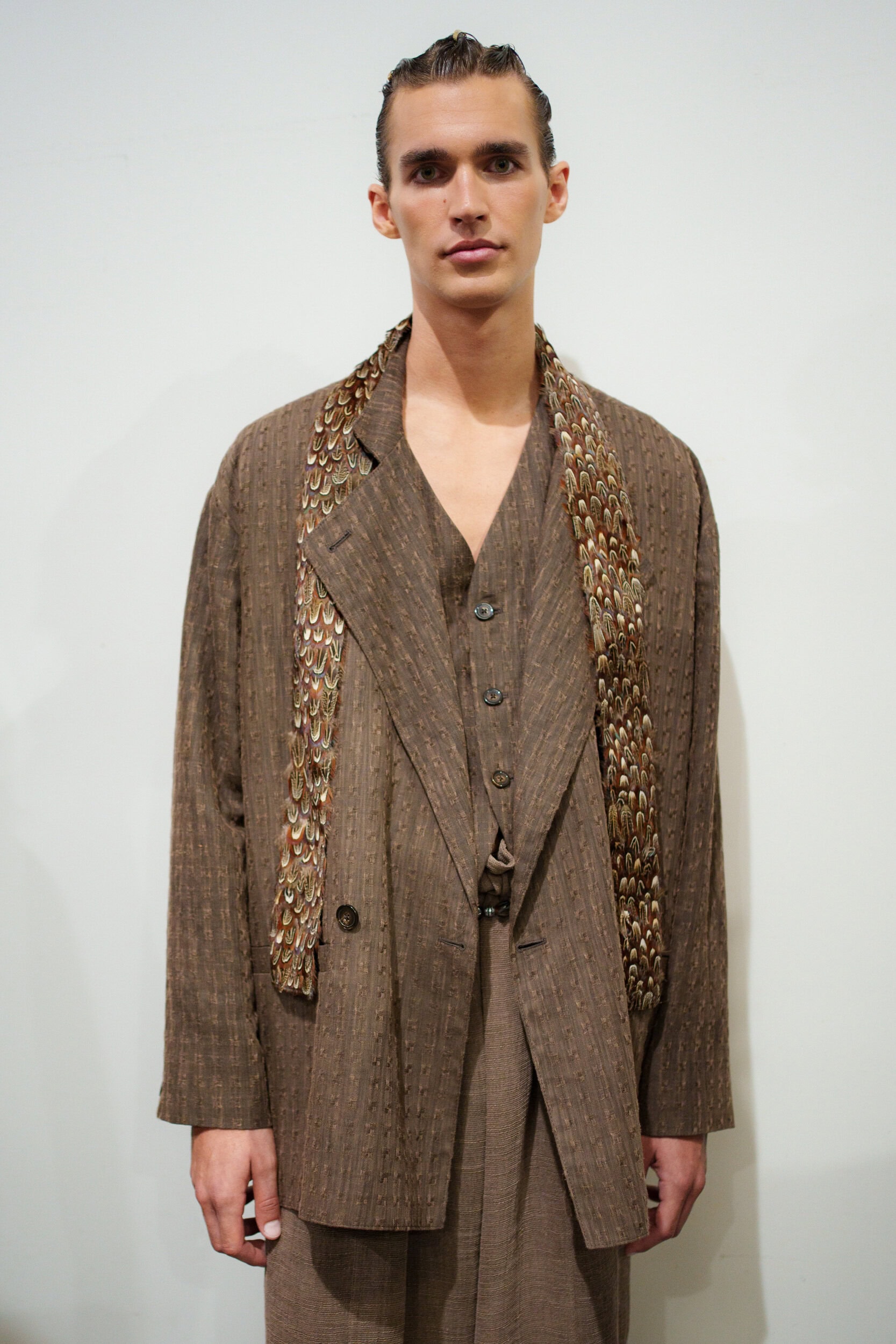 Emporio Armani Spring 2026 Men's Fashion Show Backstage