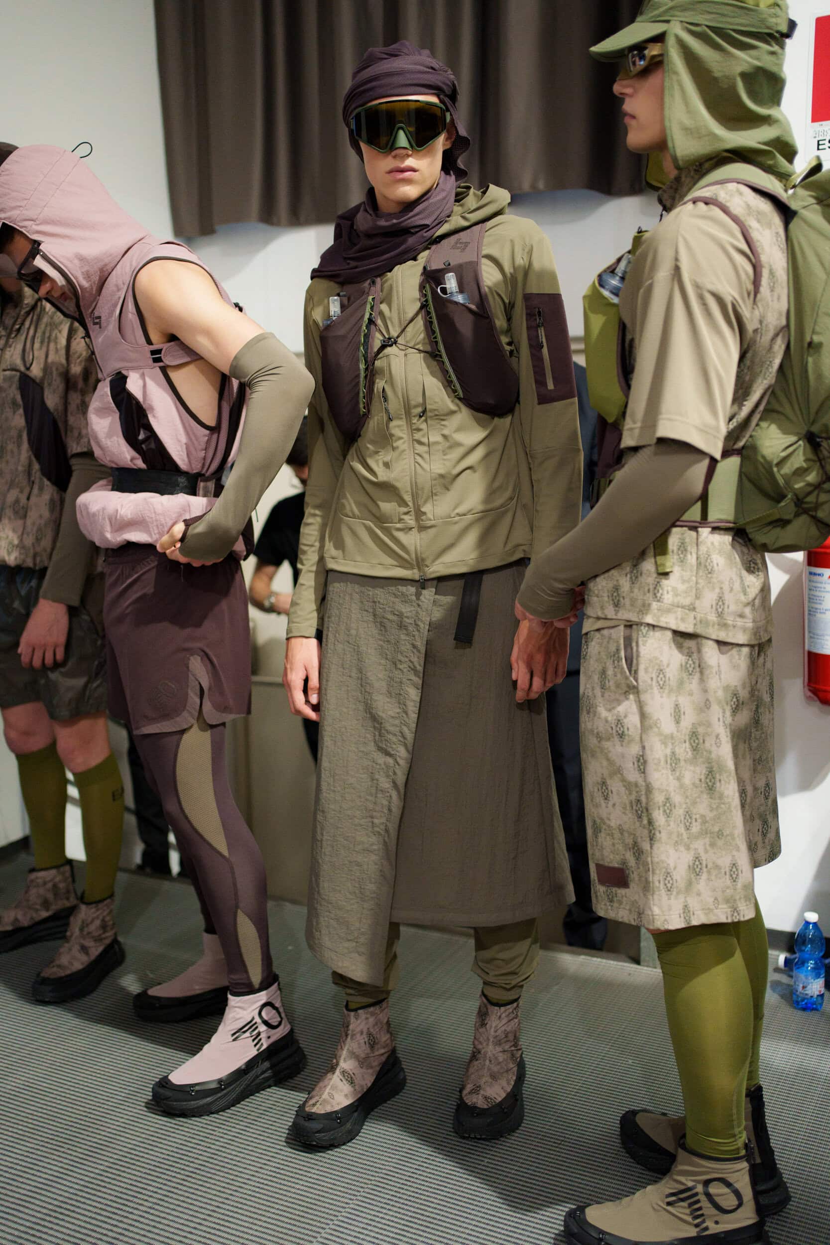 Emporio Armani Spring 2026 Men's Fashion Show Backstage