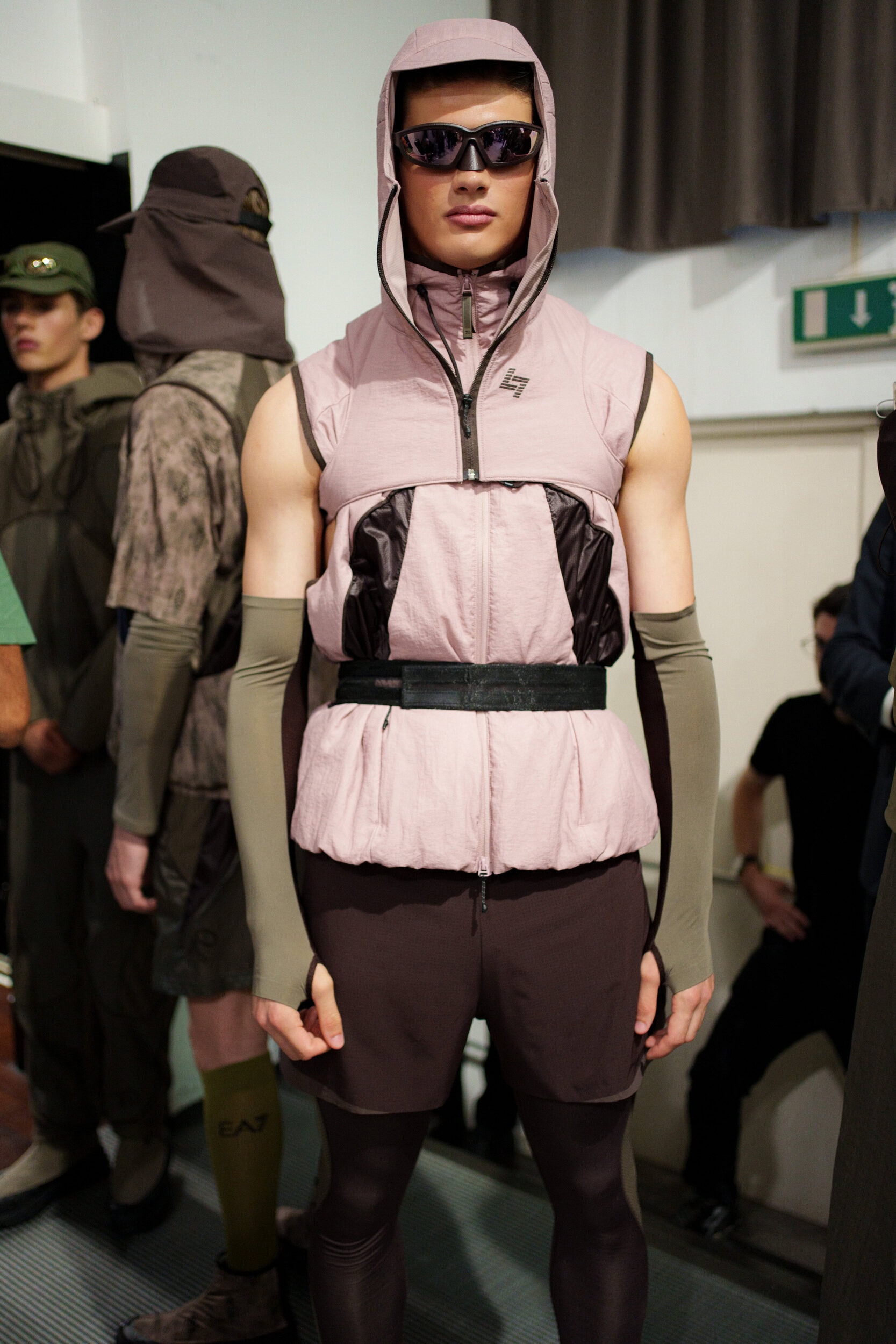 Emporio Armani Spring 2026 Men's Fashion Show Backstage