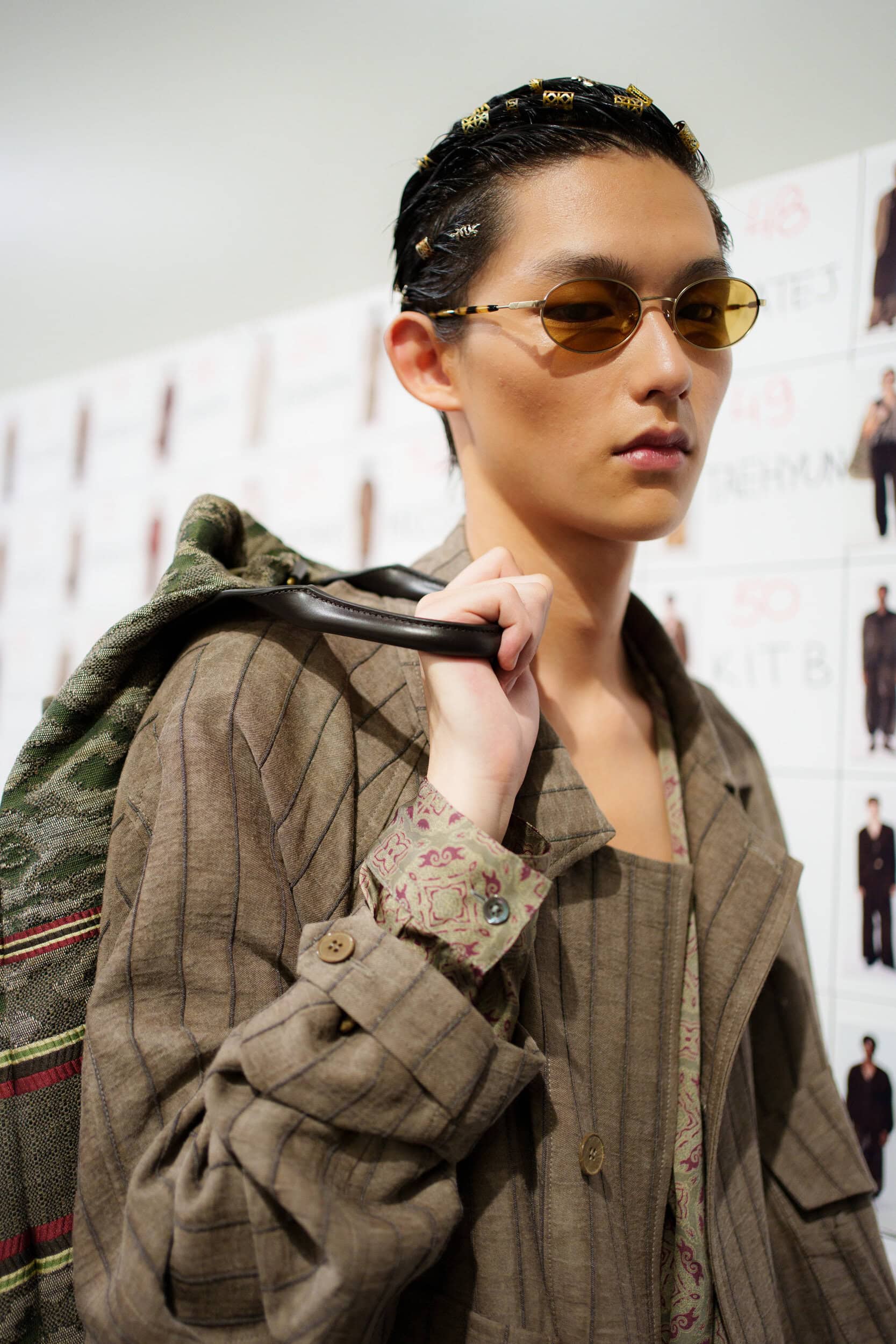 Emporio Armani Spring 2026 Men's Fashion Show Backstage