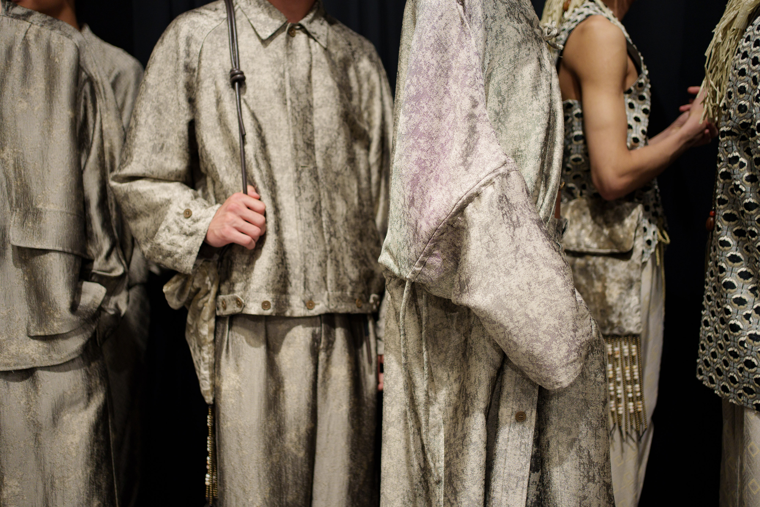 Emporio Armani Spring 2026 Men's Fashion Show Backstage